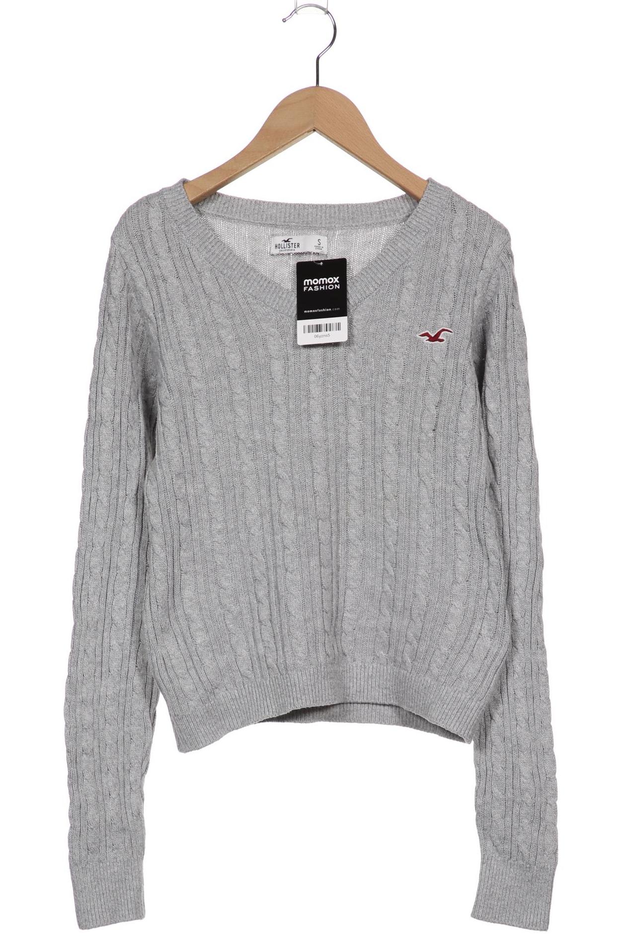 

Hollister Damen Pullover, grau