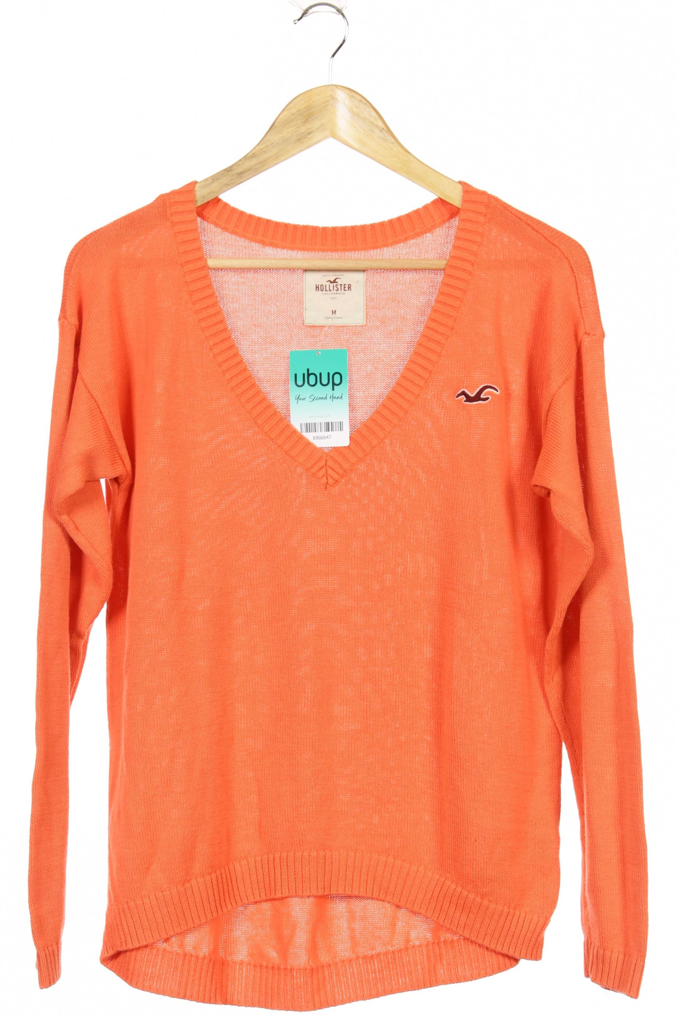 

Hollister Damen Pullover, orange, Gr.