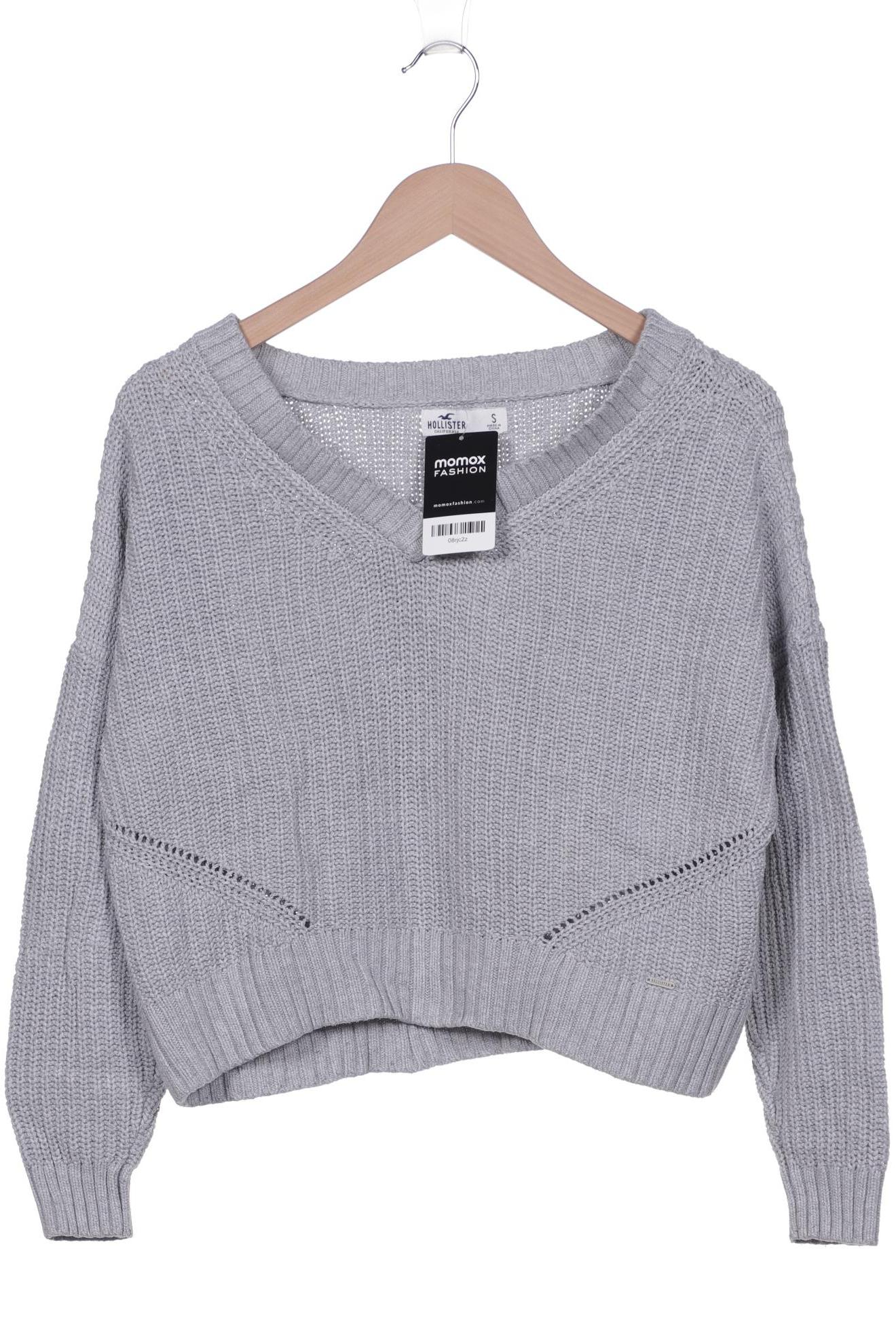 

Hollister Damen Pullover, grau