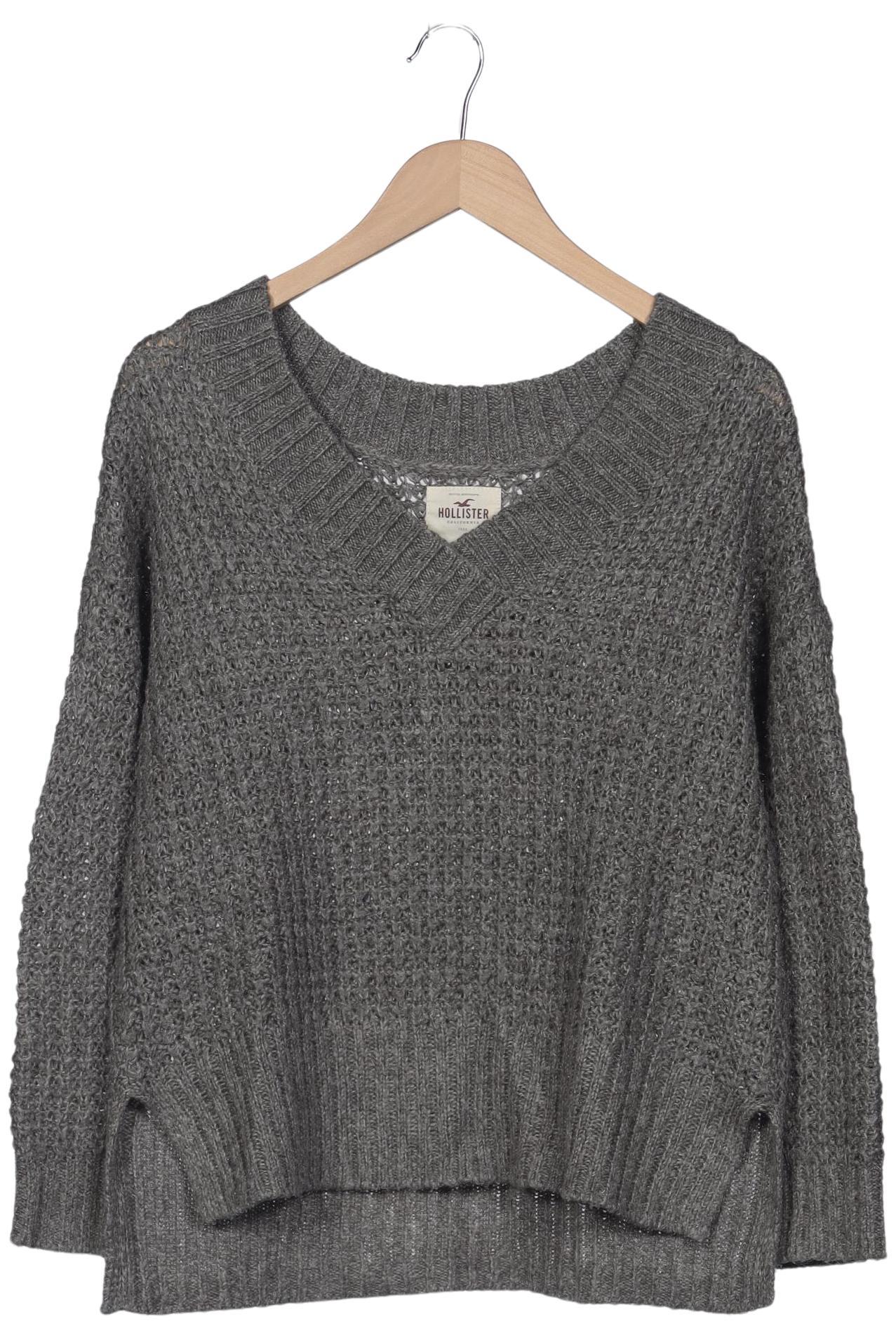

Hollister Damen Pullover, grau, Gr. 34