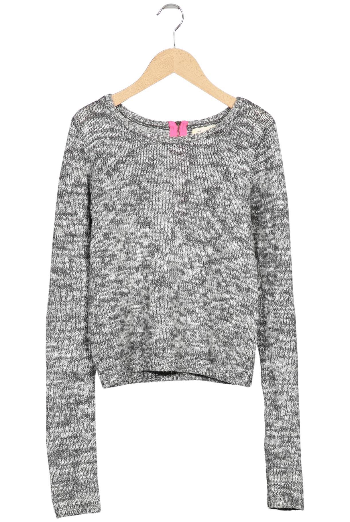 

Hollister Damen Pullover, grau, Gr. 38