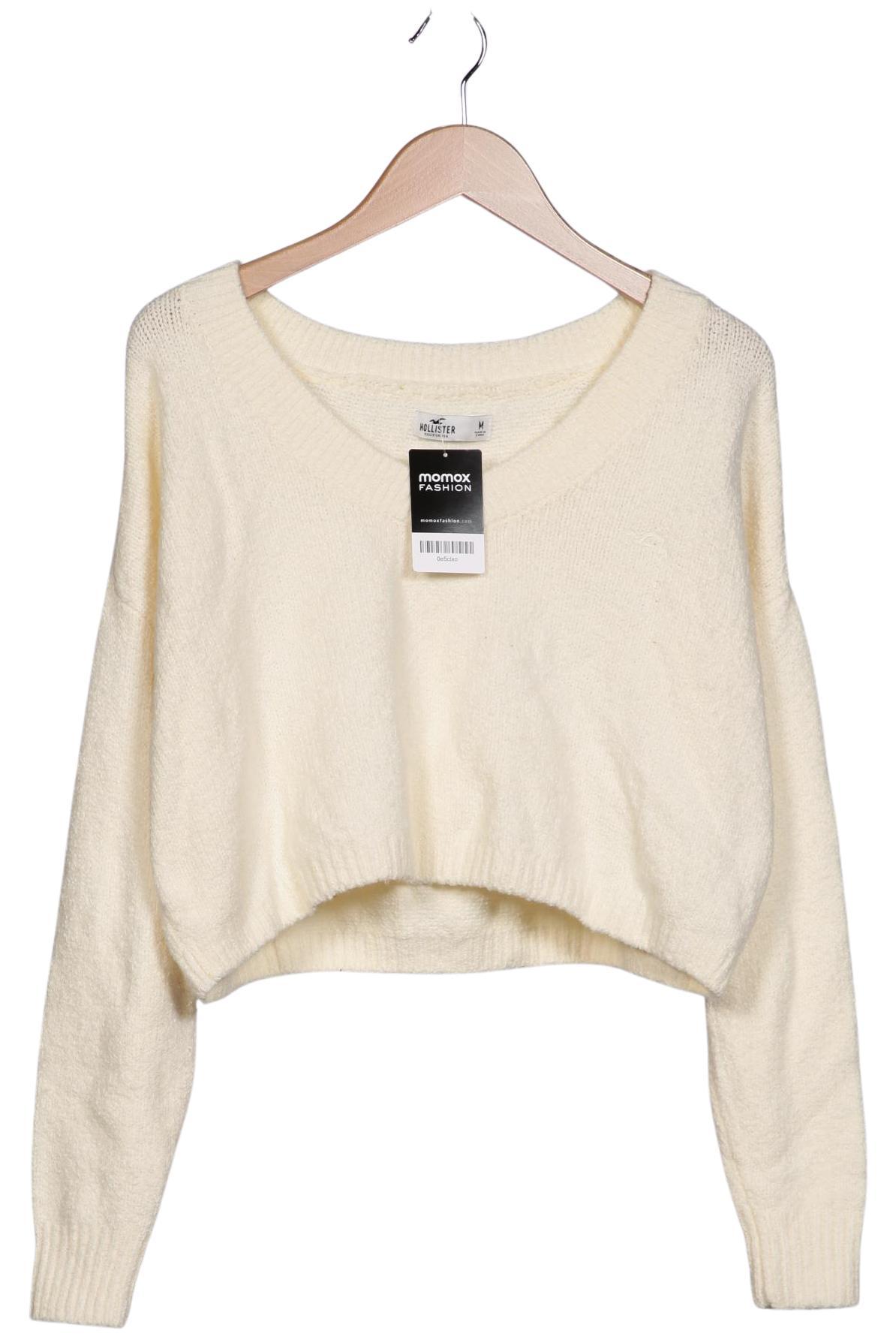 

Hollister Damen Pullover, cremeweiß, Gr. 38
