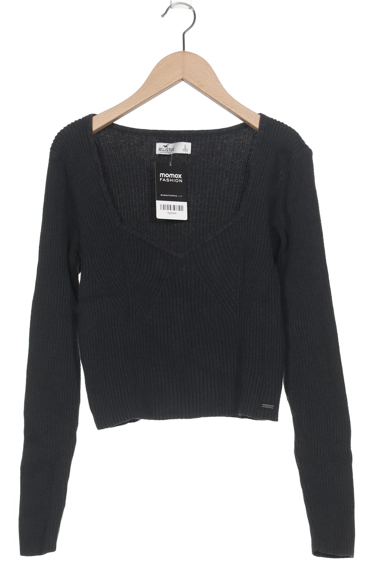 

Hollister Damen Pullover, schwarz, Gr. 42