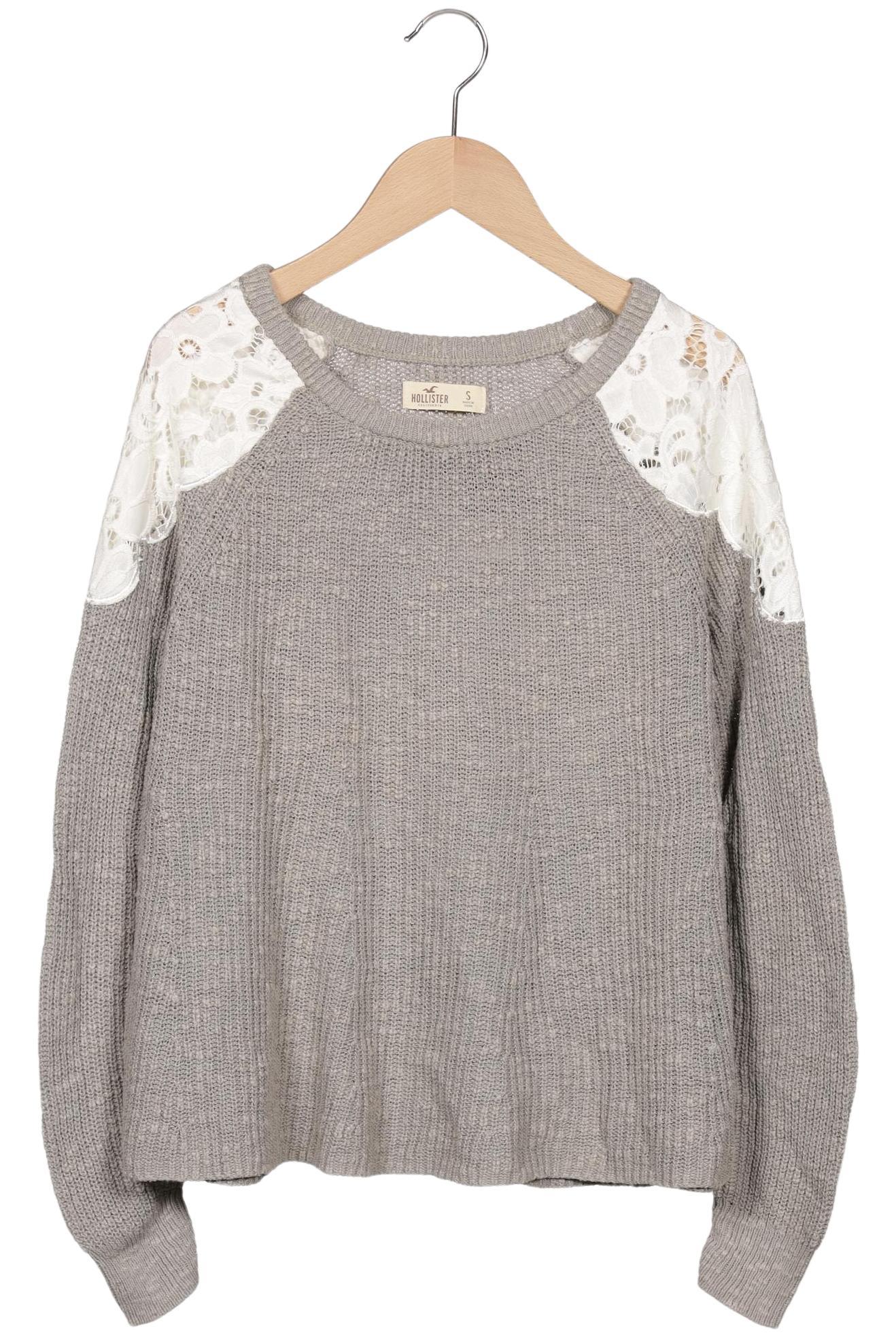 

Hollister Damen Pullover, grau, Gr. 36