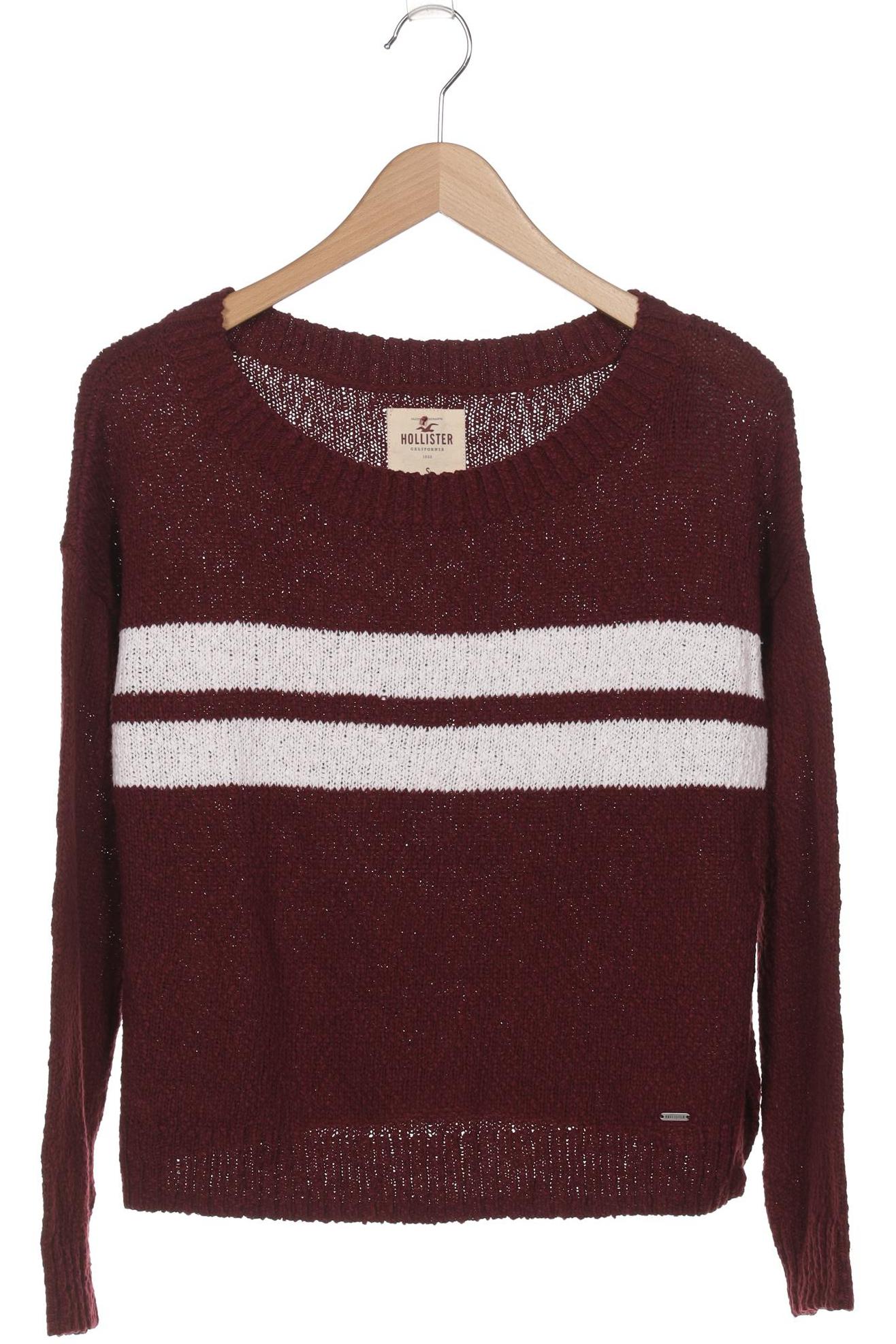 

Hollister Damen Pullover, bordeaux, Gr. 36