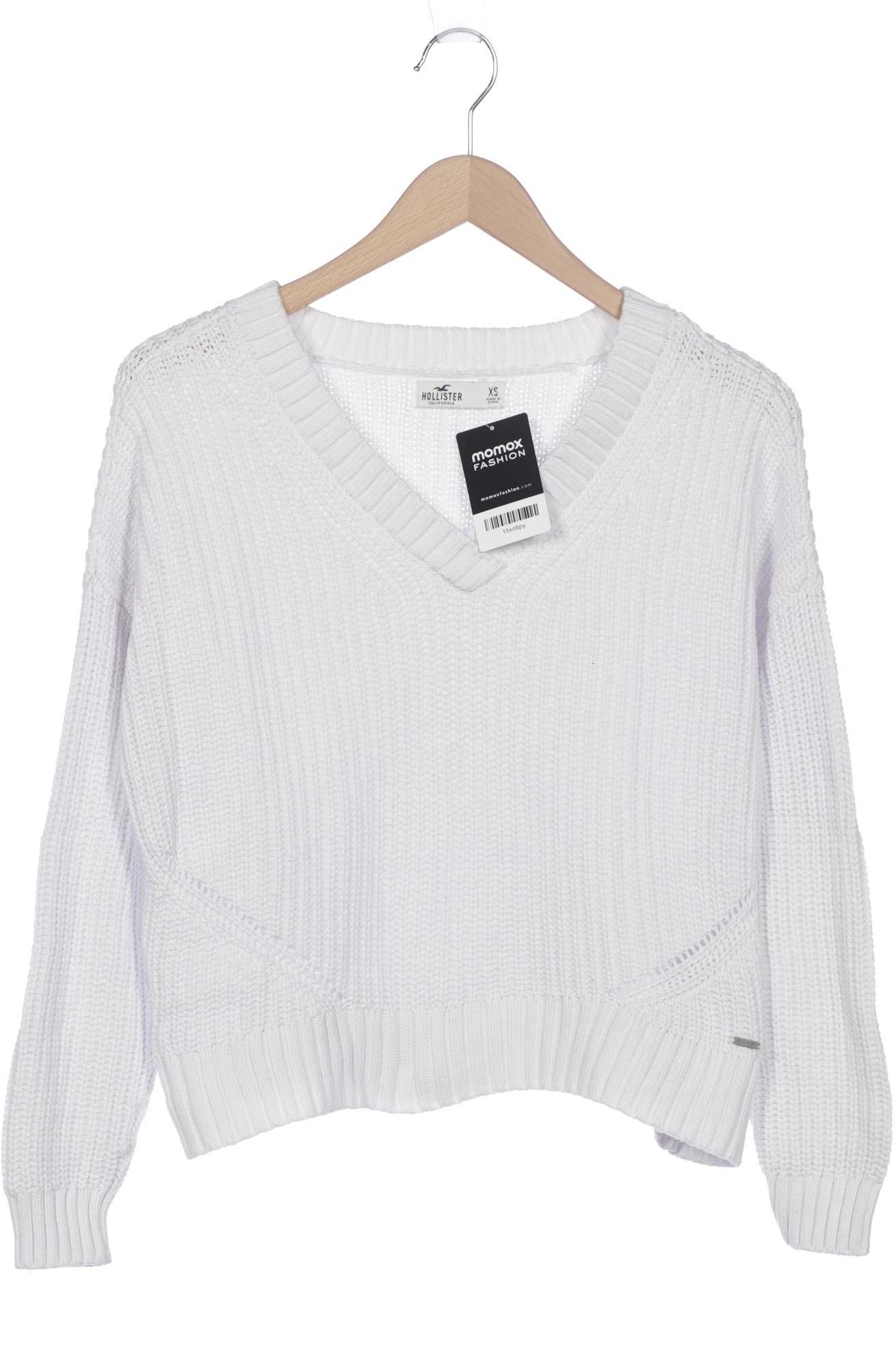 

Hollister Damen Pullover, weiß, Gr. 34