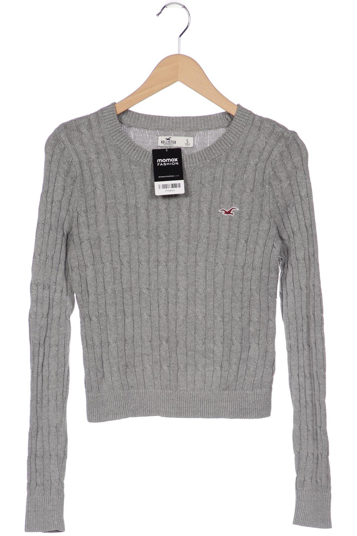 

Hollister Damen Pullover, grau