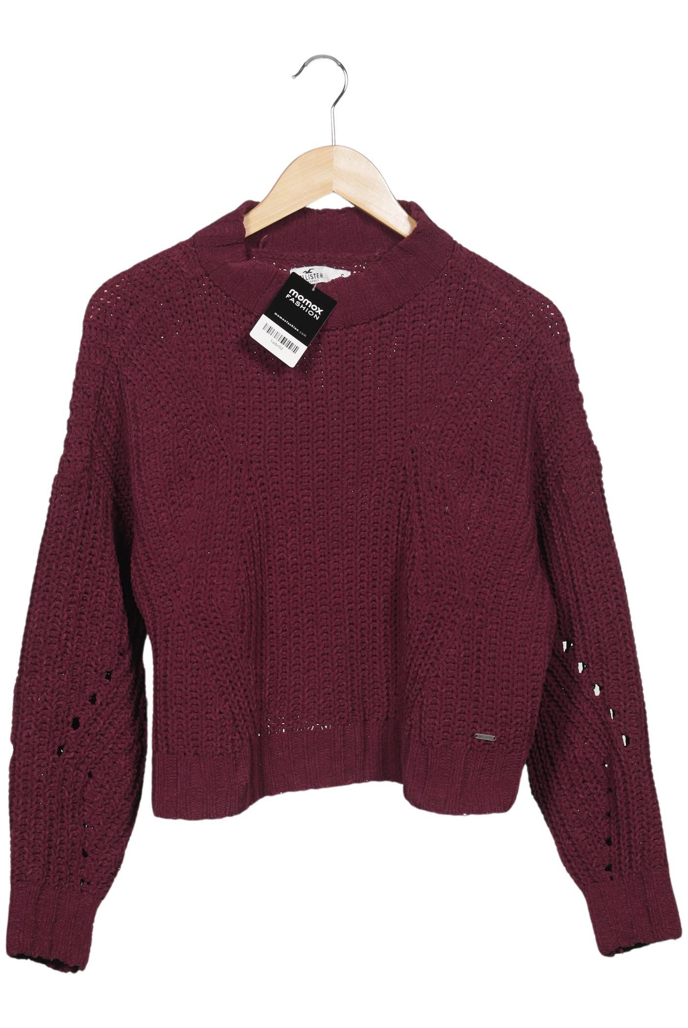 

Hollister Damen Pullover, bordeaux, Gr. 36
