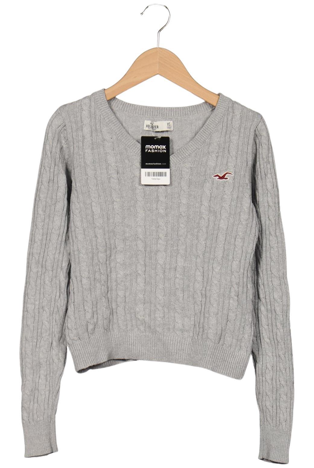 

Hollister Damen Pullover, grau, Gr. 34