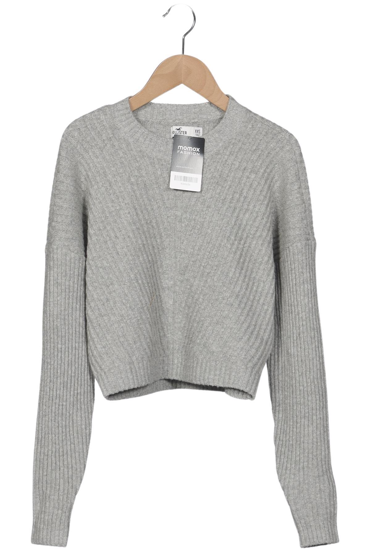 

Hollister Damen Pullover, grau, Gr. 32