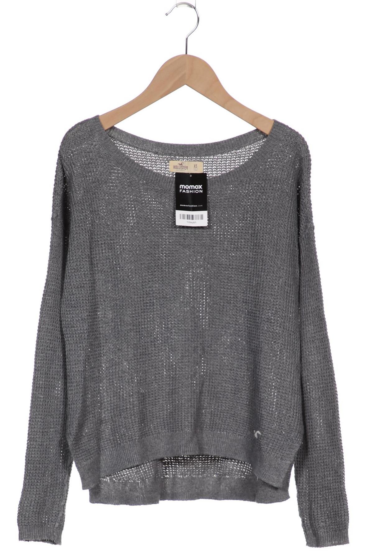 

Hollister Damen Pullover, grau
