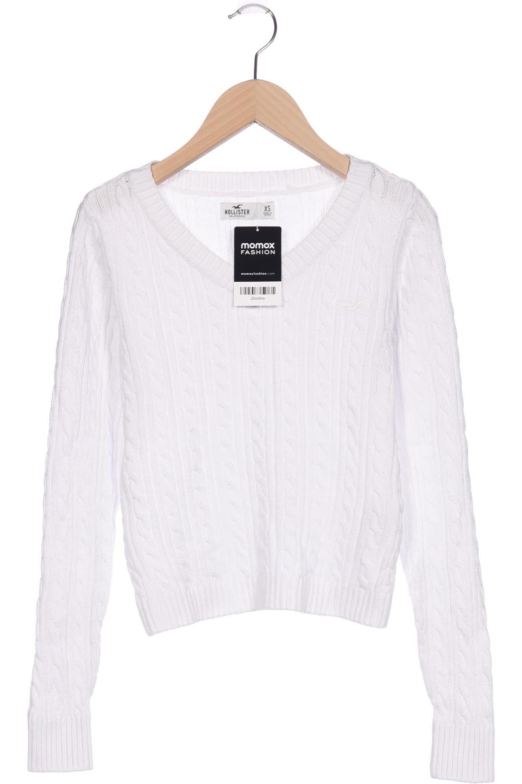 

Hollister Damen Pullover, weiß, Gr. 34