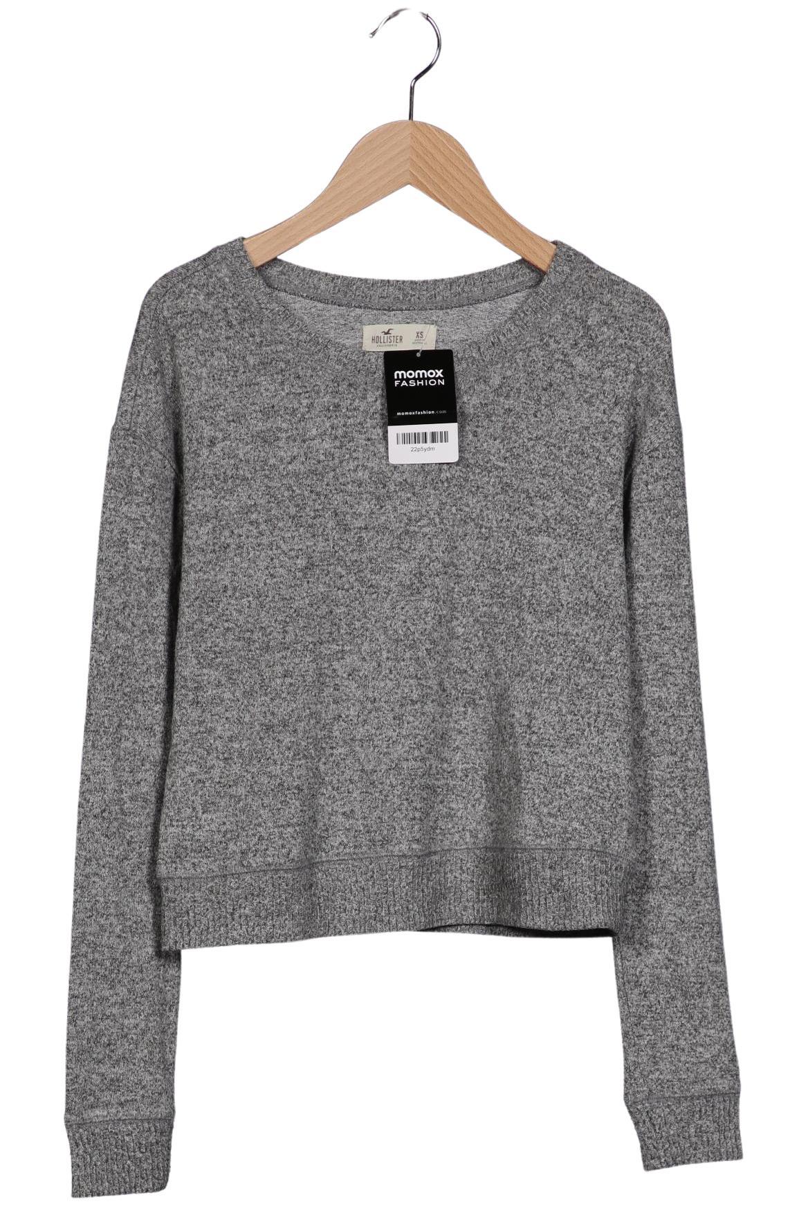 

Hollister Damen Pullover, grau, Gr. 34