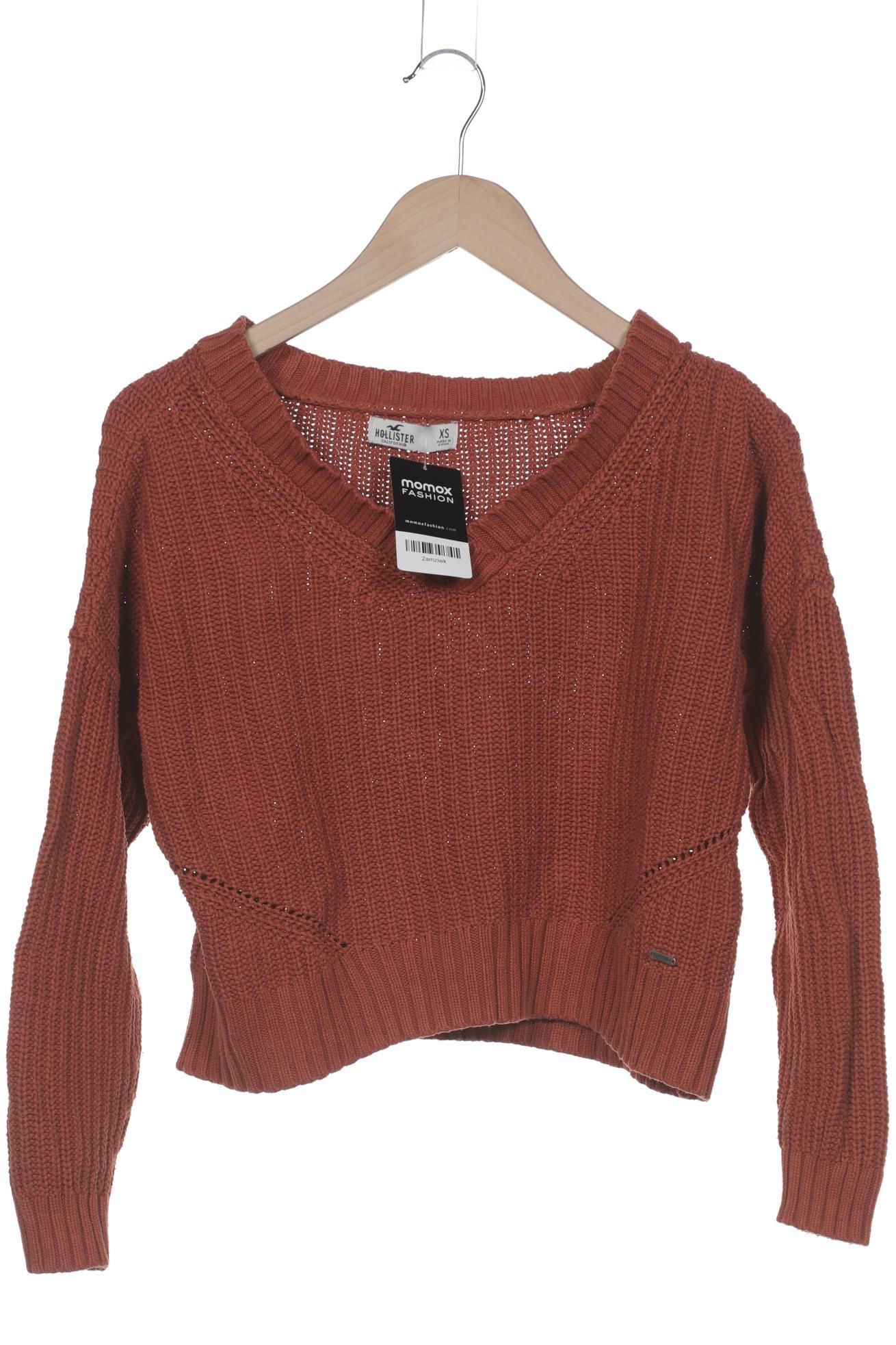

Hollister Damen Pullover, rot, Gr. 34