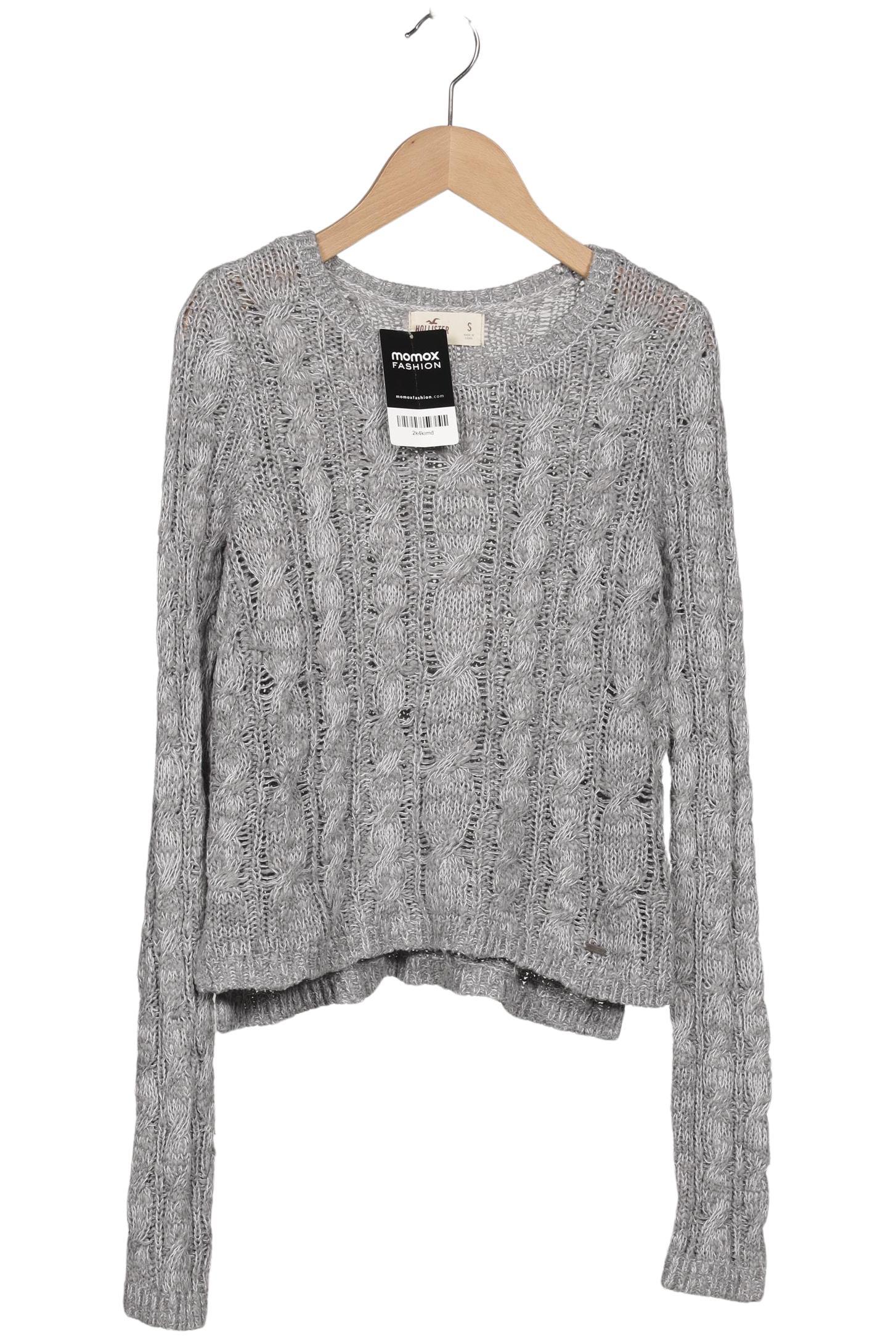 

Hollister Damen Pullover, grau, Gr. 36