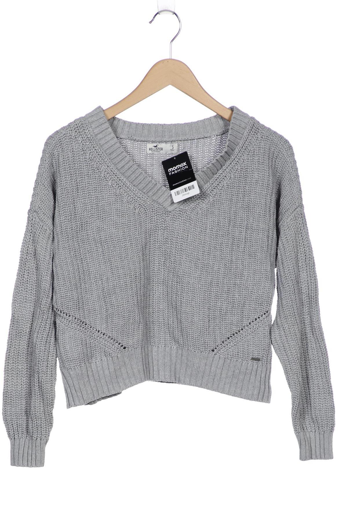 

Hollister Damen Pullover, grau