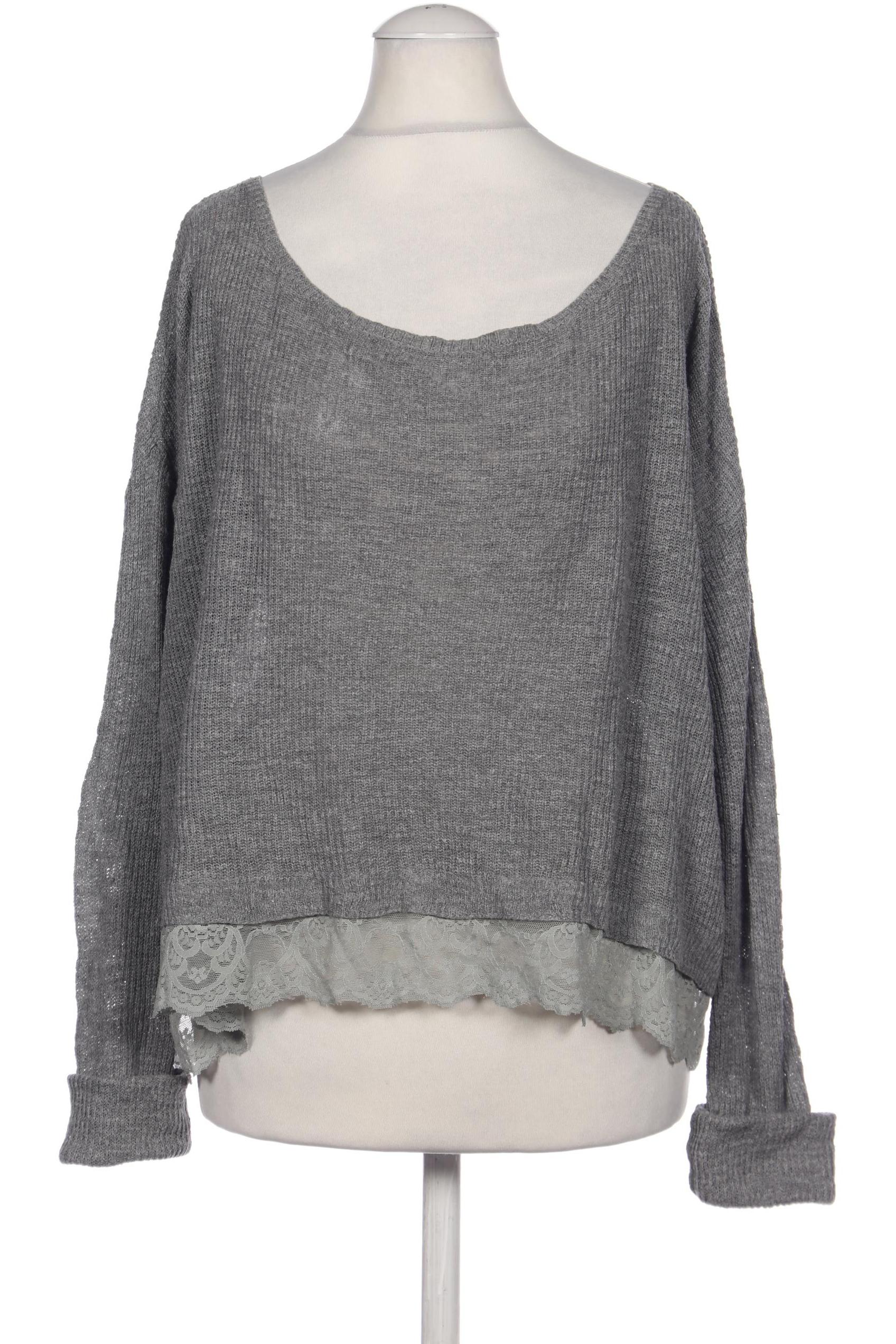 

Hollister Damen Pullover, grau