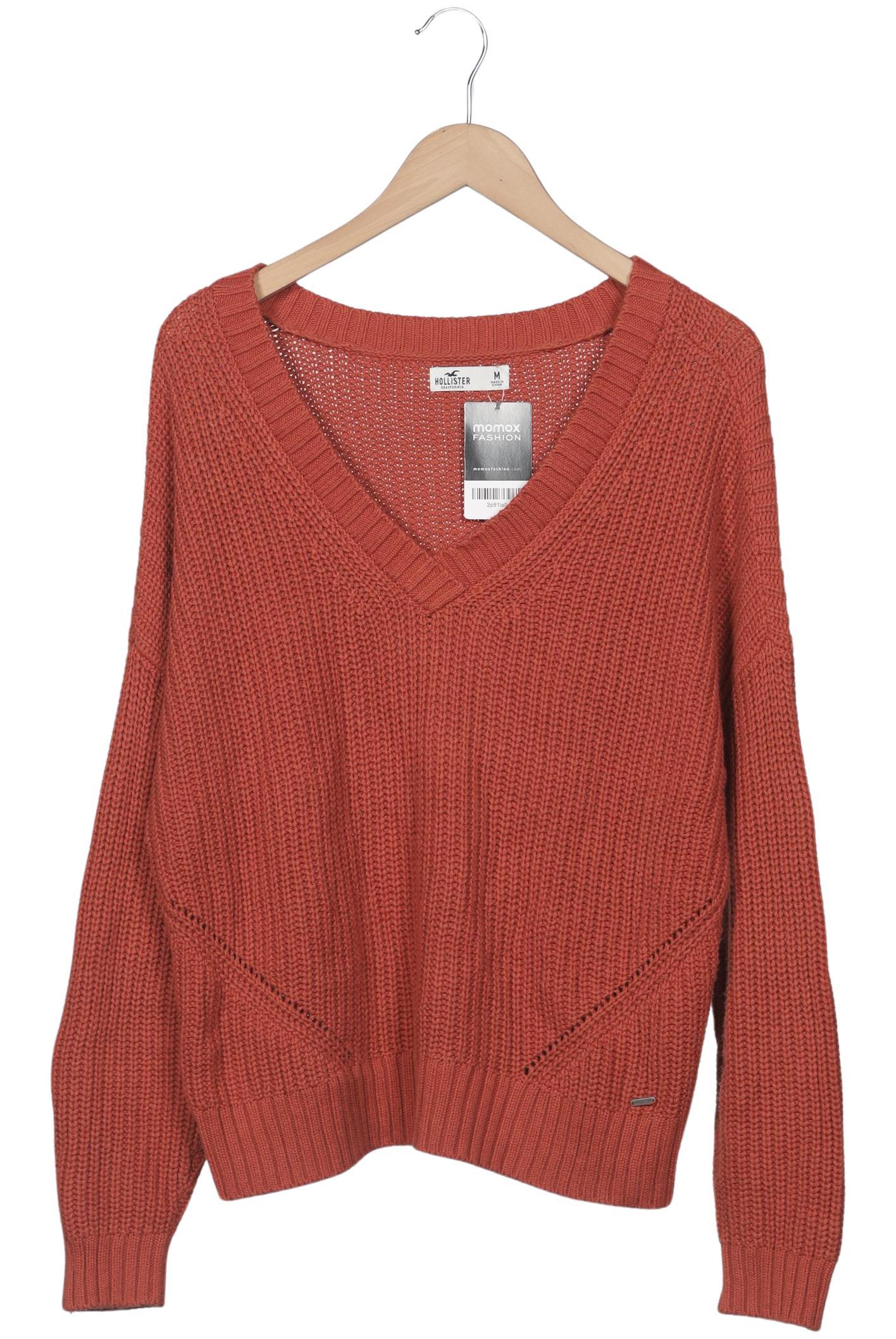 

Hollister Damen Pullover, orange, Gr. 38