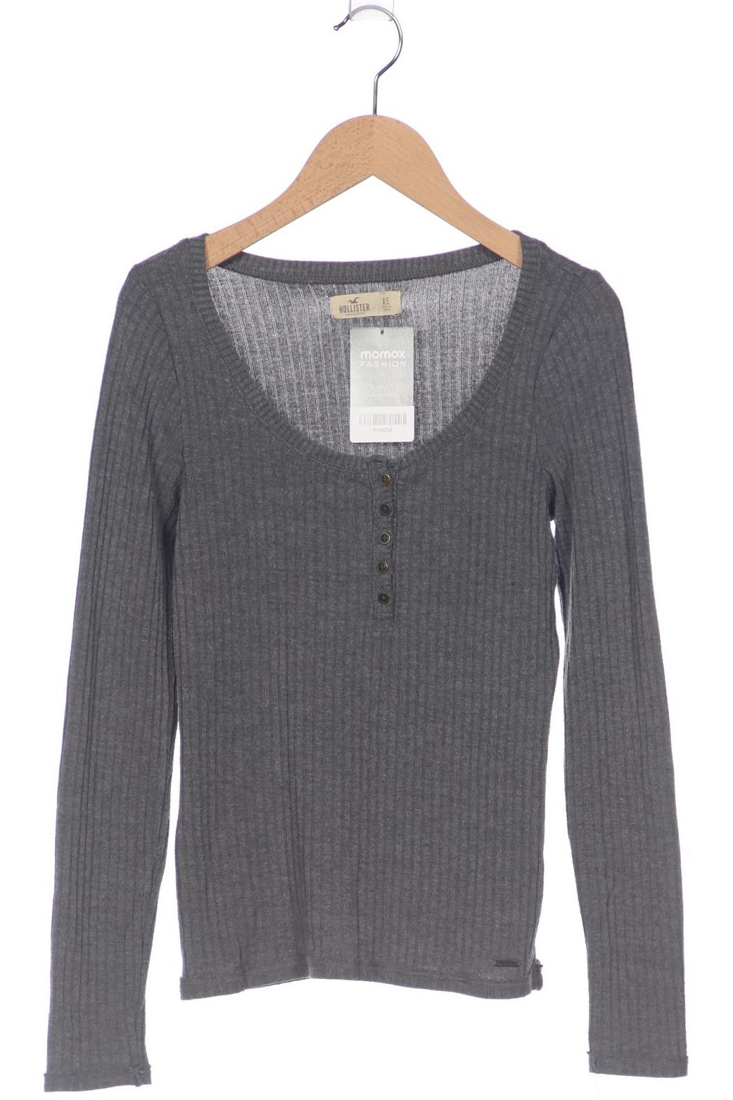 

Hollister Damen Pullover, grau, Gr. 34