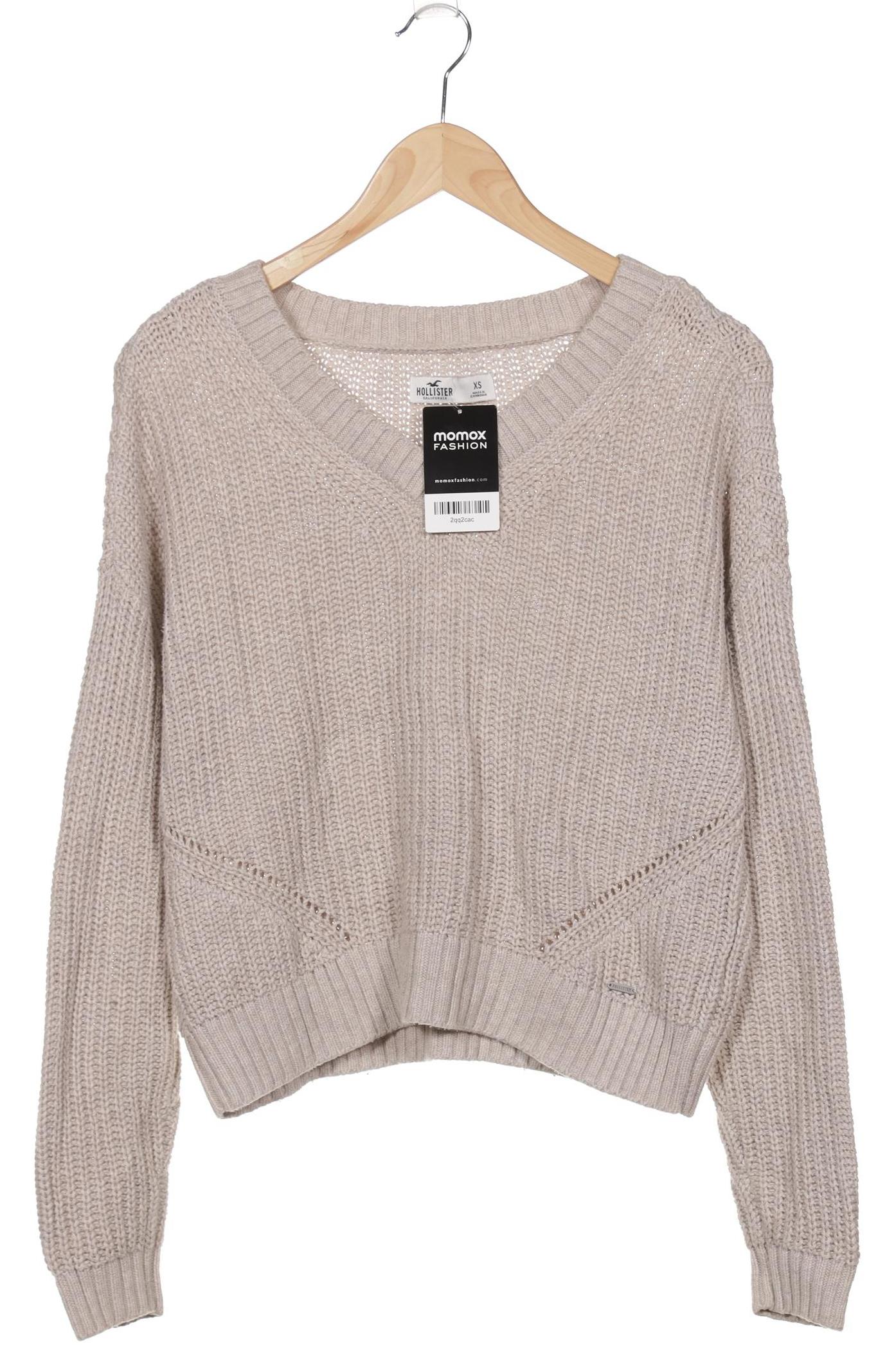 

Hollister Damen Pullover, beige, Gr. 34