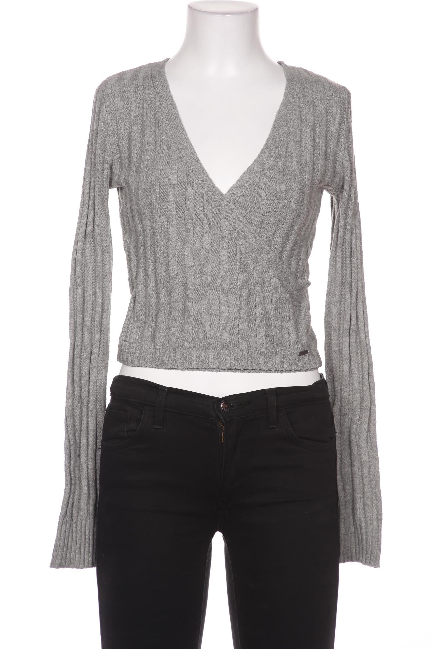 

Hollister Damen Pullover, grau, Gr. 34