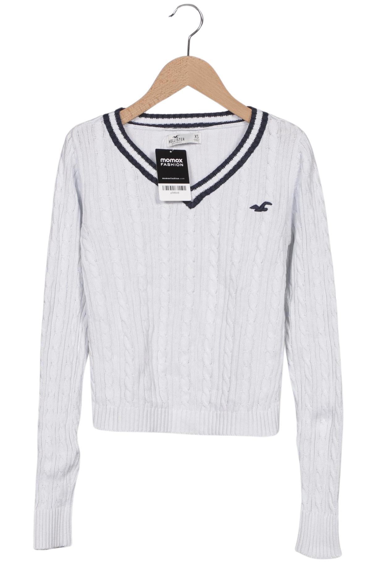 

Hollister Damen Pullover, weiß, Gr. 34