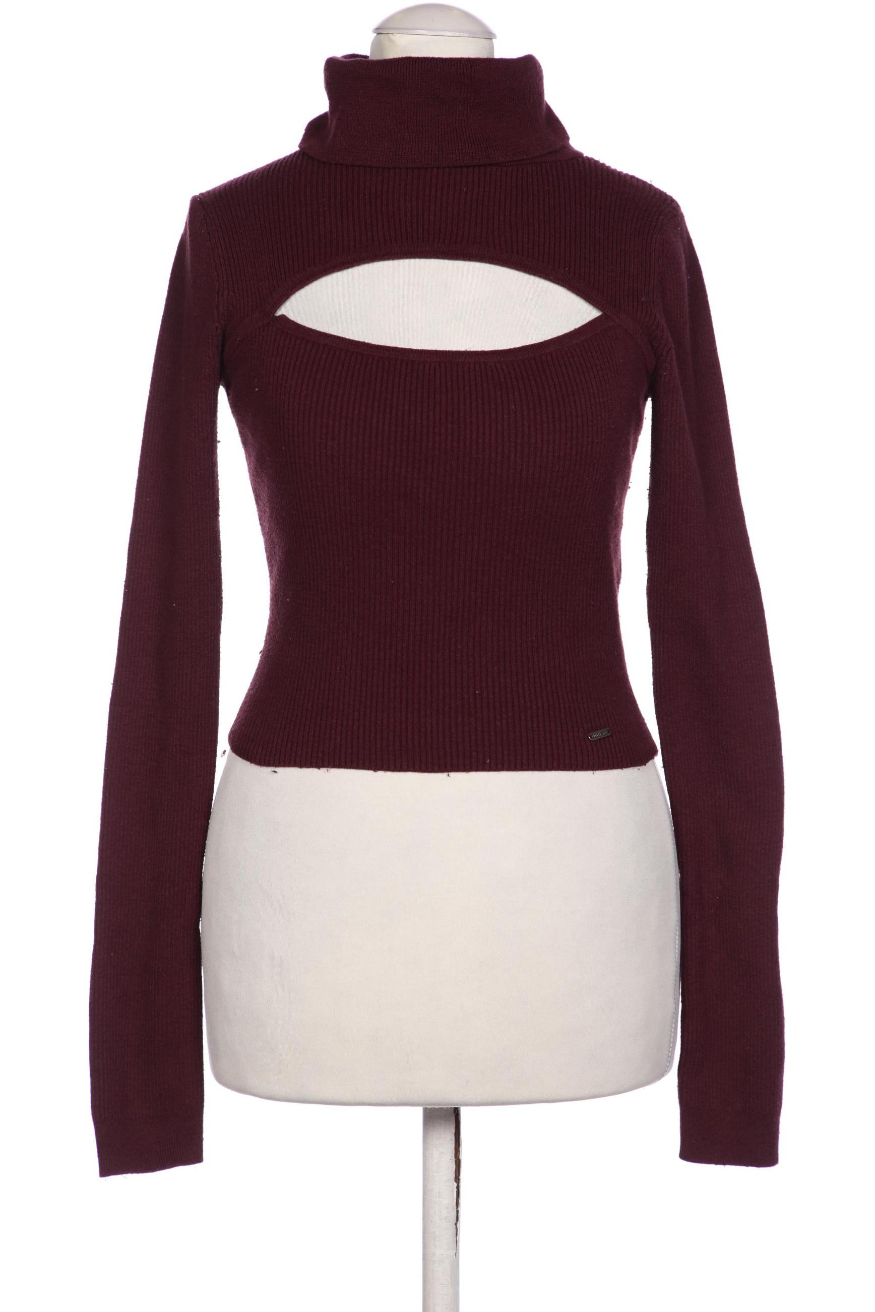 

Hollister Damen Pullover, bordeaux, Gr. 34