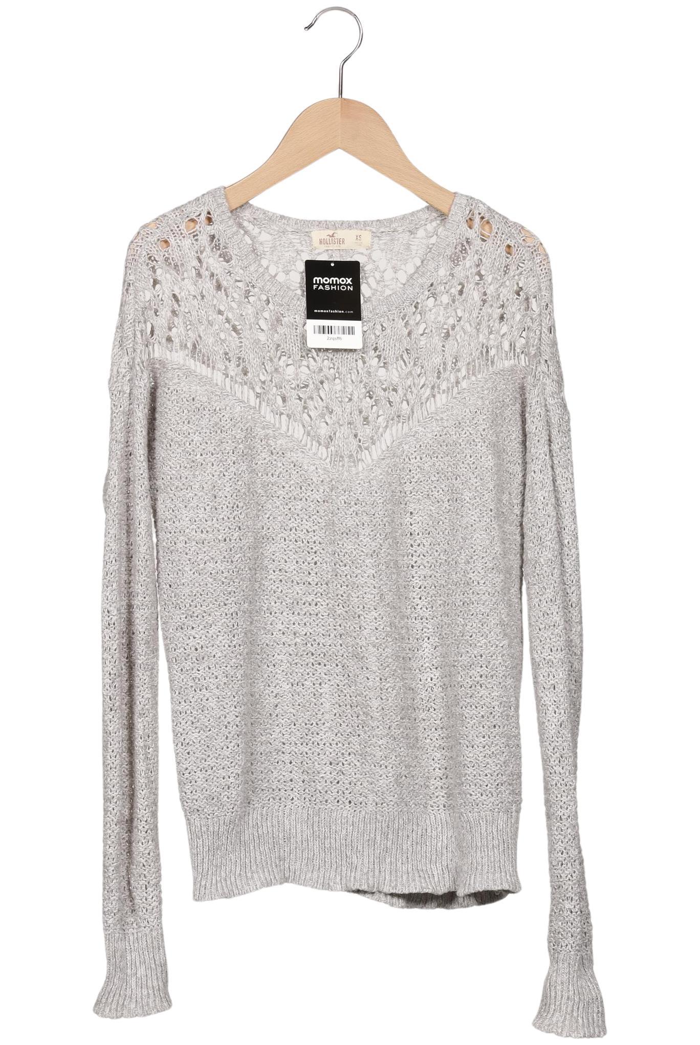 

Hollister Damen Pullover, grau, Gr. 34