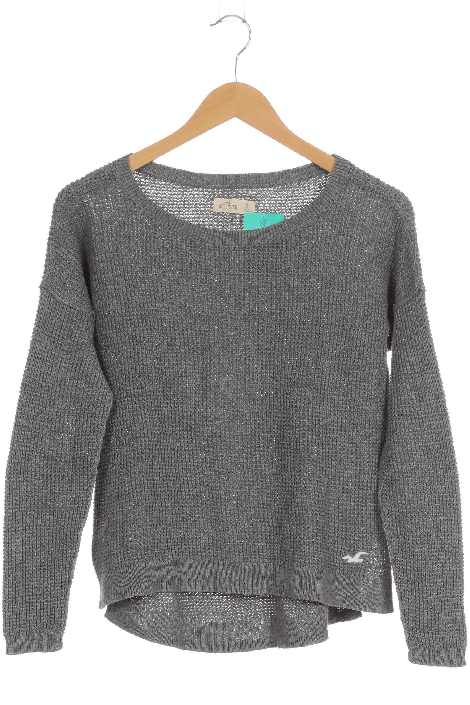 

Hollister Damen Pullover, grau, Gr.