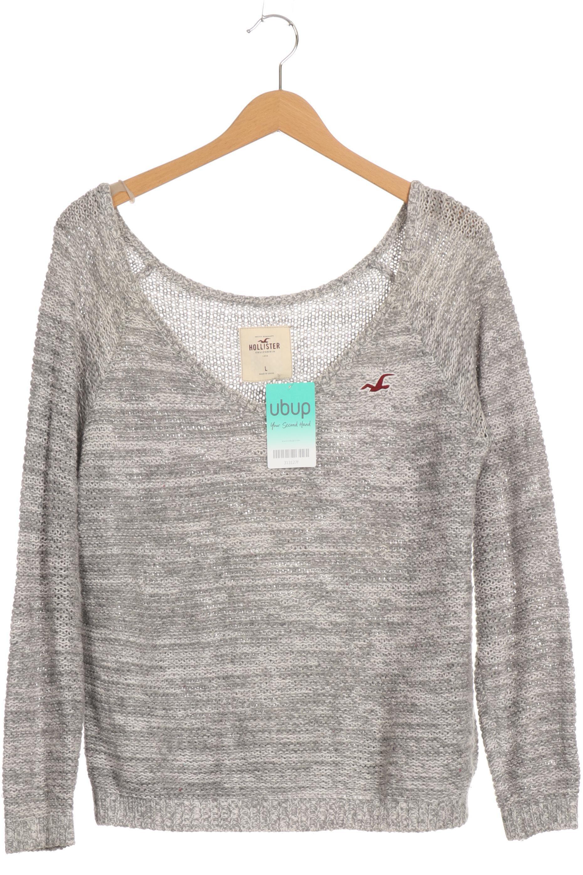 

Hollister Damen Pullover, grau, Gr.