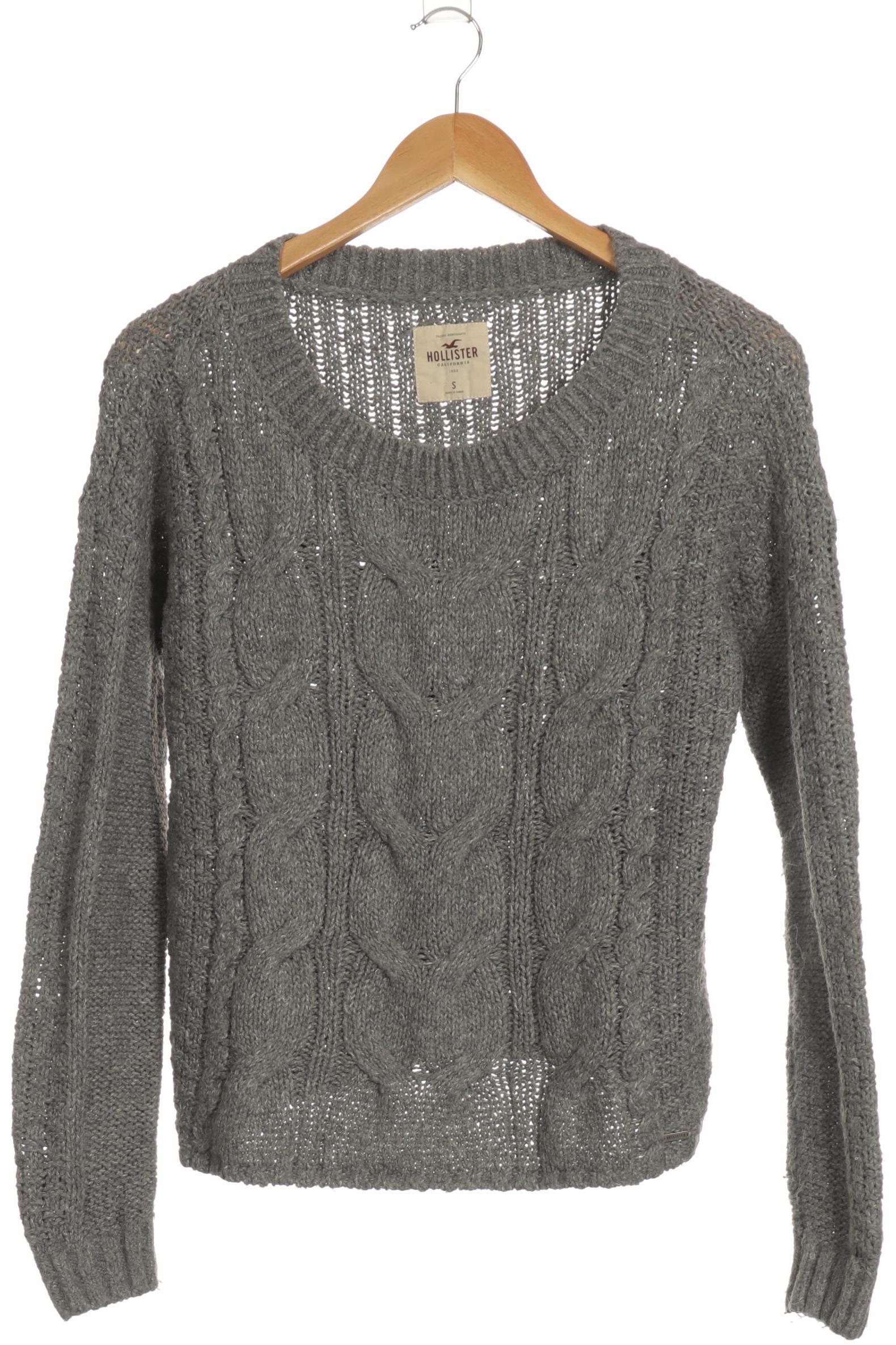 

Hollister Damen Pullover, grau, Gr.