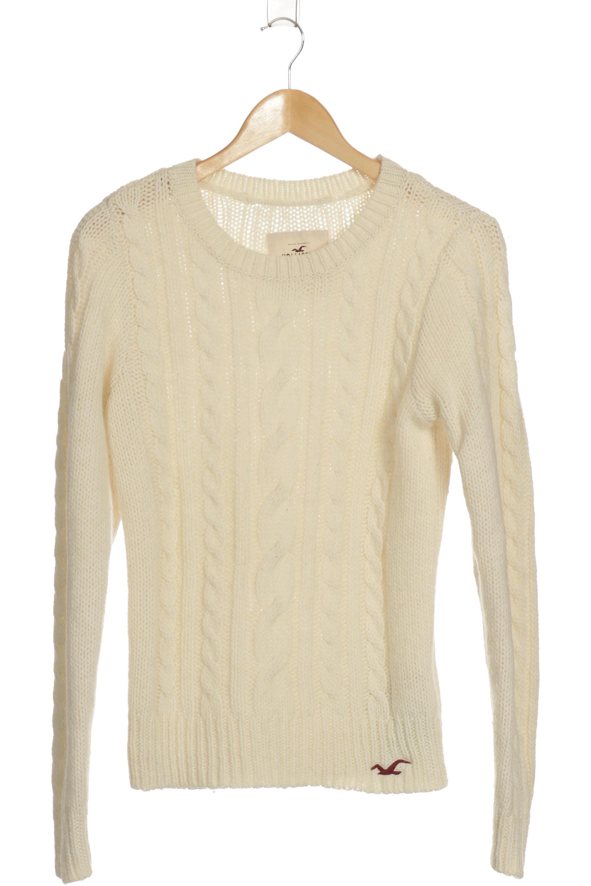 

Hollister Damen Pullover, weiß, Gr. 42