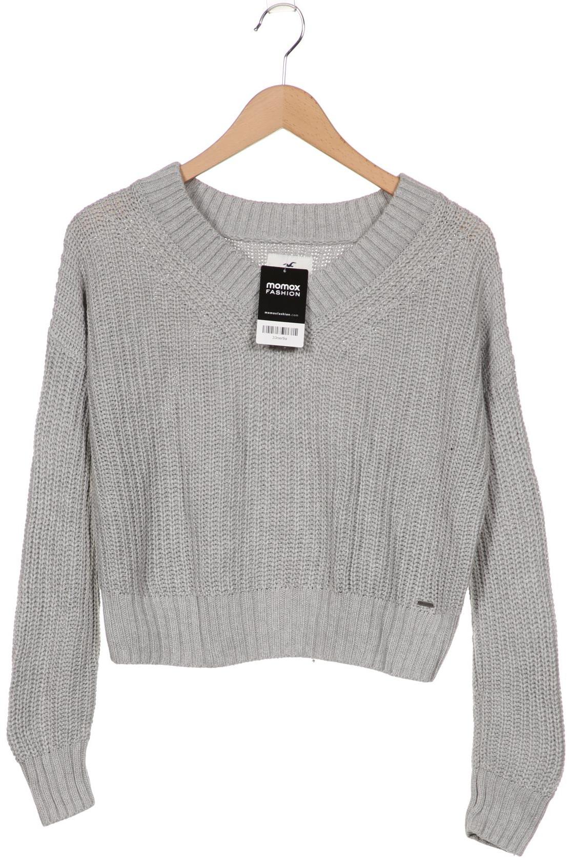 

Hollister Damen Pullover, grau