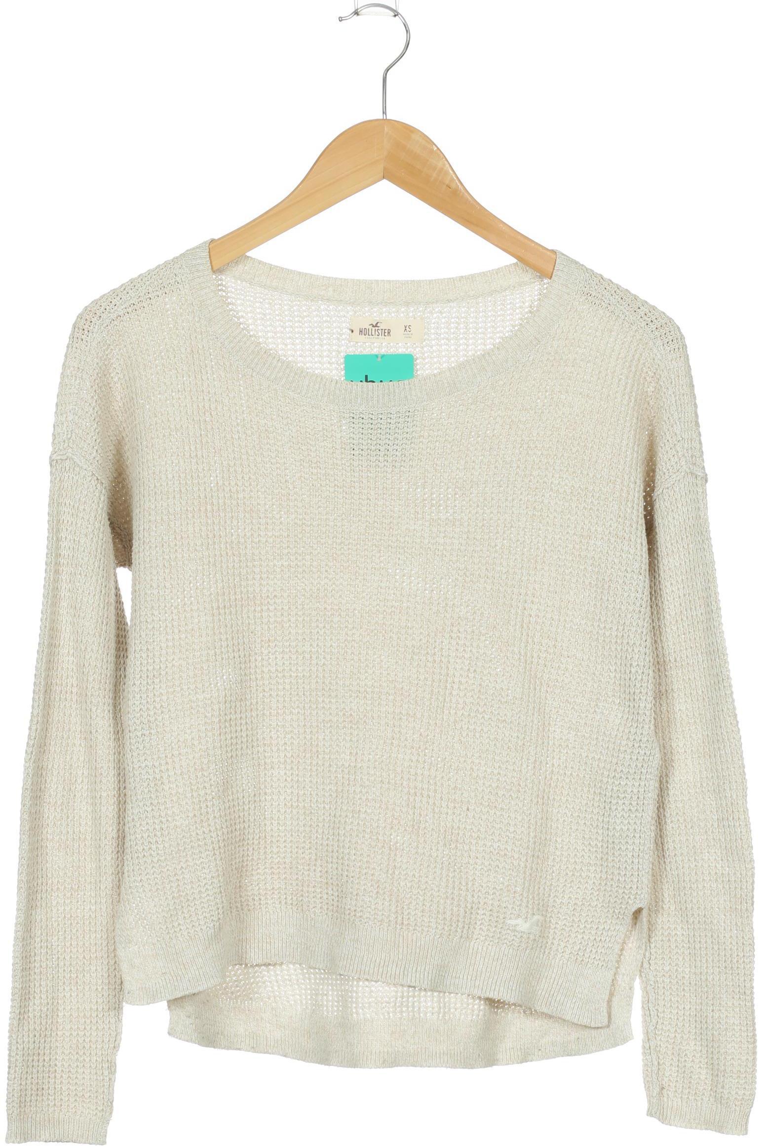 

Hollister Damen Pullover, beige, Gr.