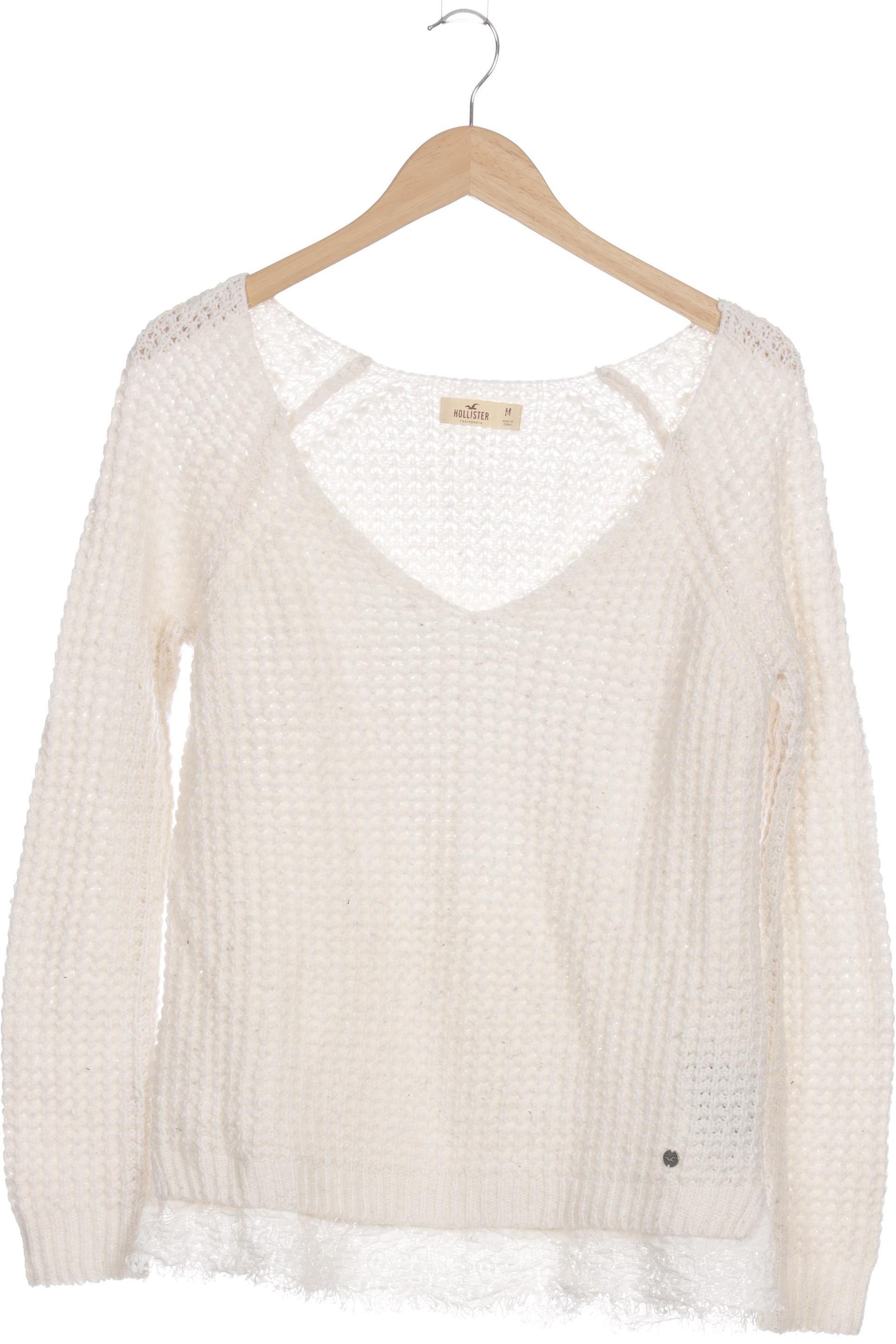 

Hollister Damen Pullover, weiß, Gr.
