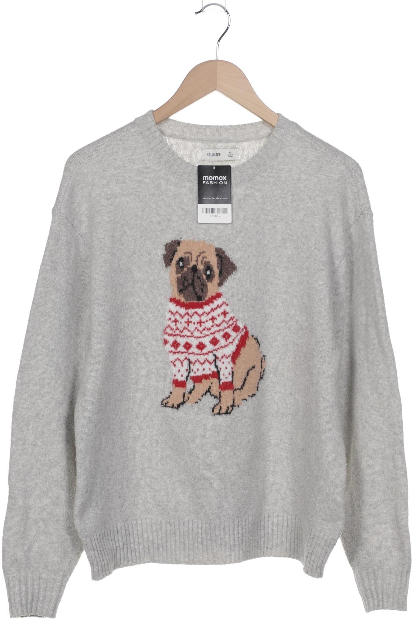 

Hollister Damen Pullover, grau, Gr. 34