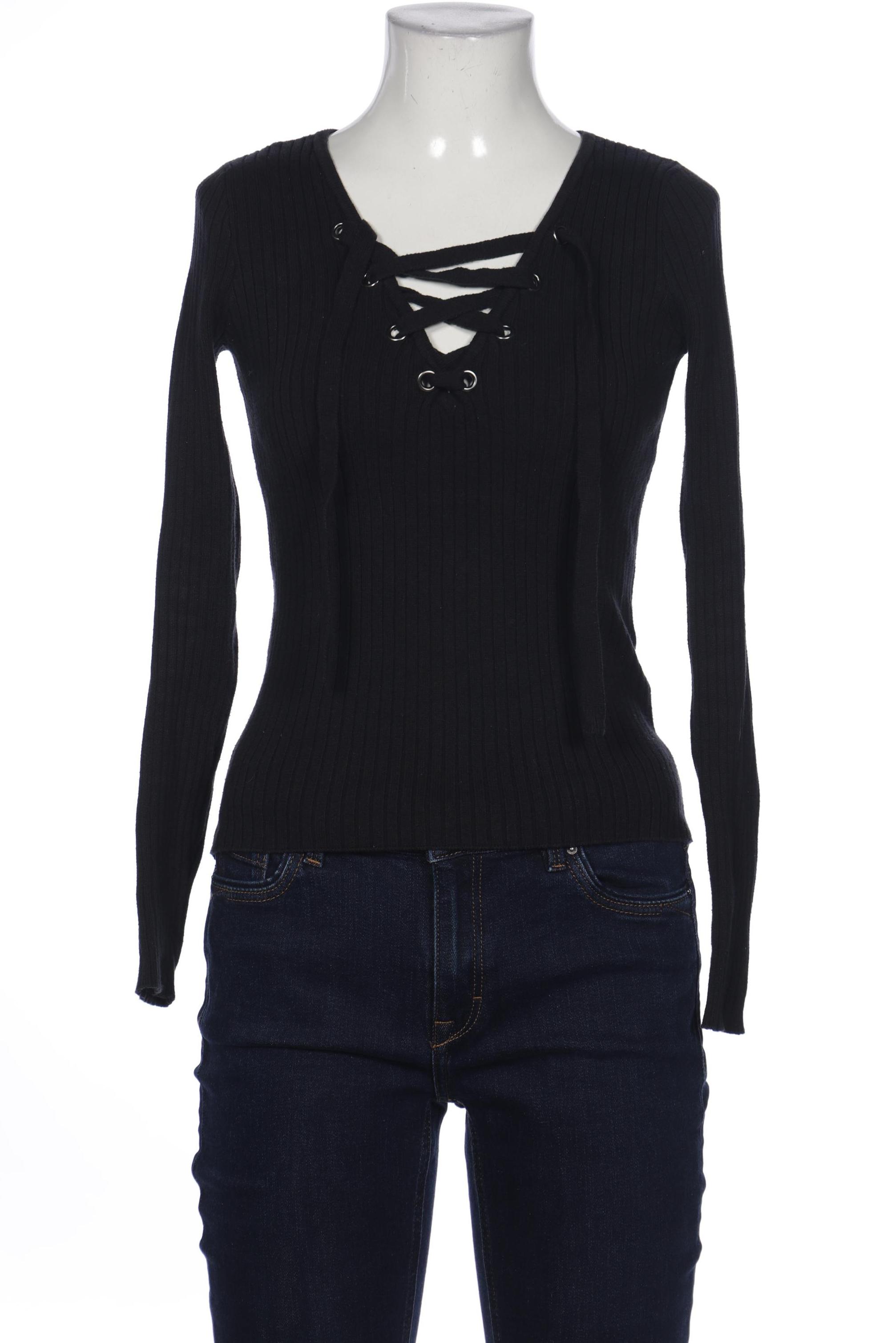 

Hollister Damen Pullover, schwarz