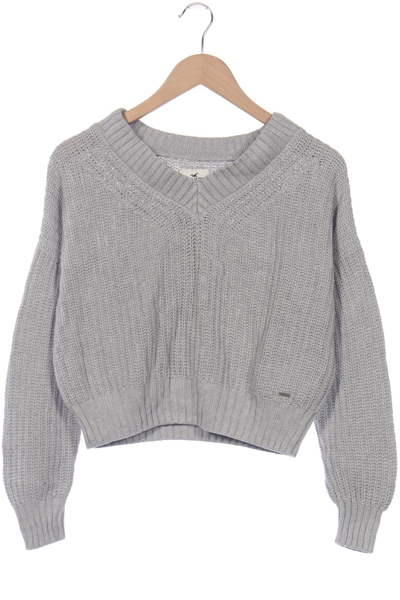 

Hollister Damen Pullover, grau, Gr. 36