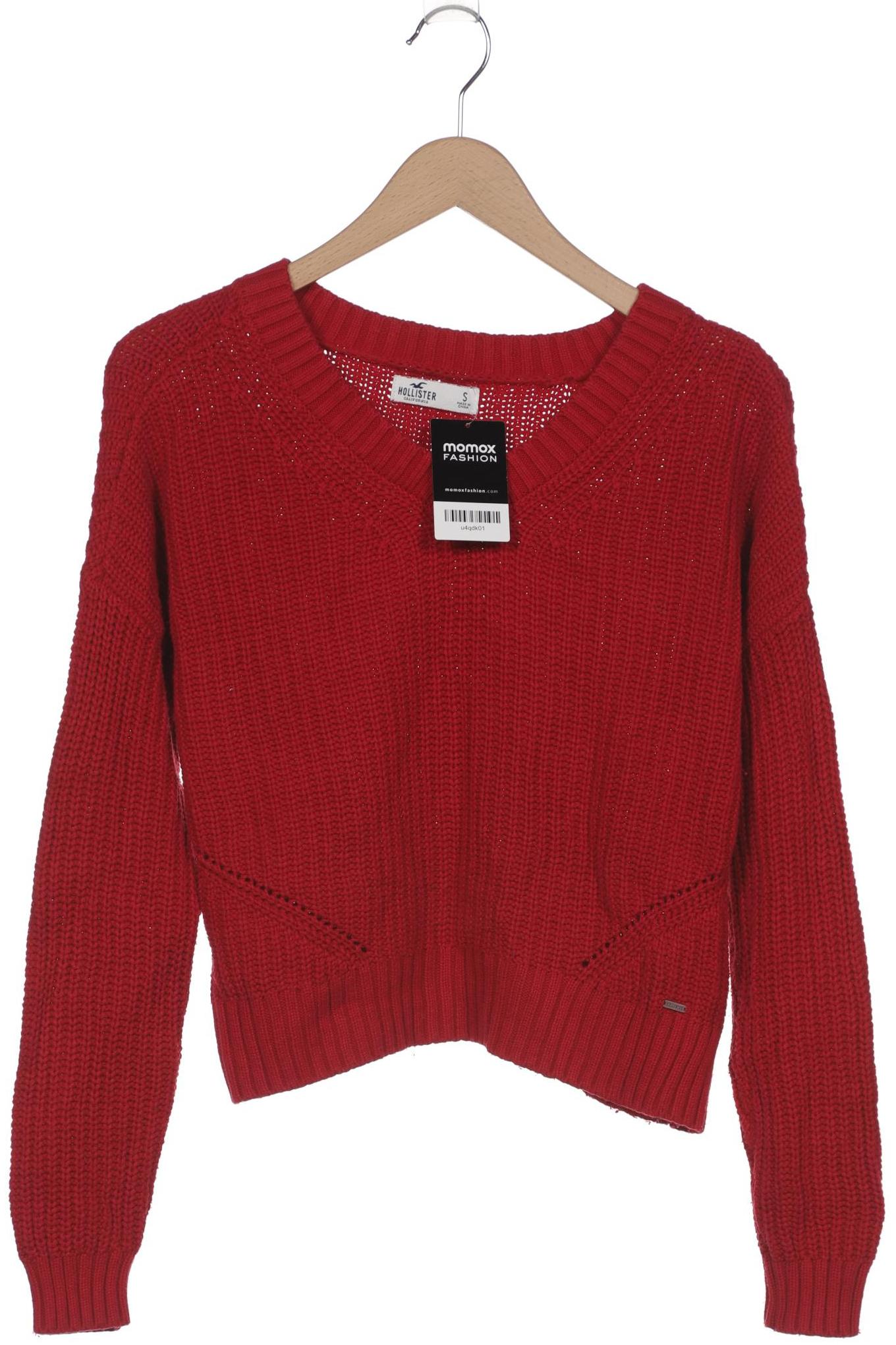 

Hollister Damen Pullover, rot, Gr. 36