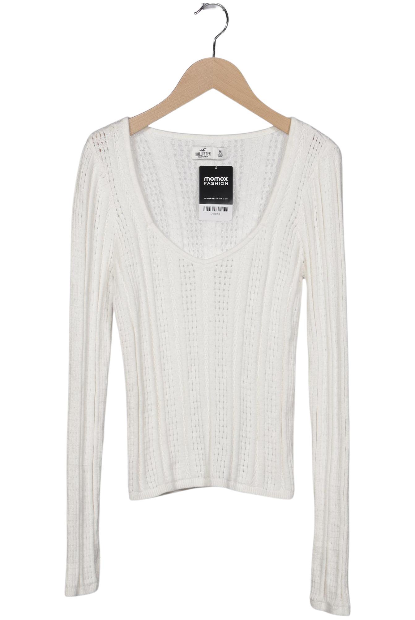 

Hollister Damen Pullover, weiß, Gr. 38