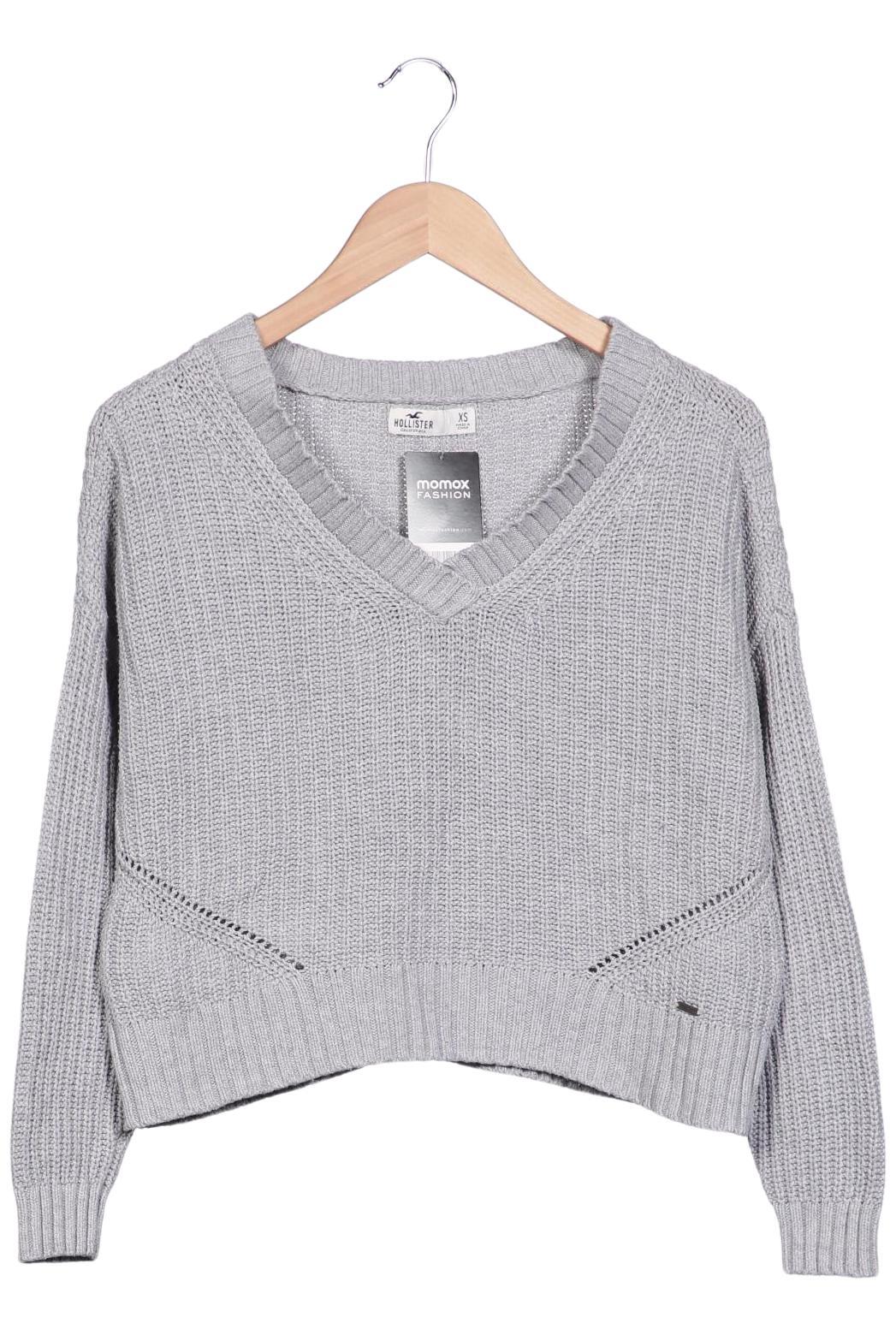 

Hollister Damen Pullover, grau, Gr. 34