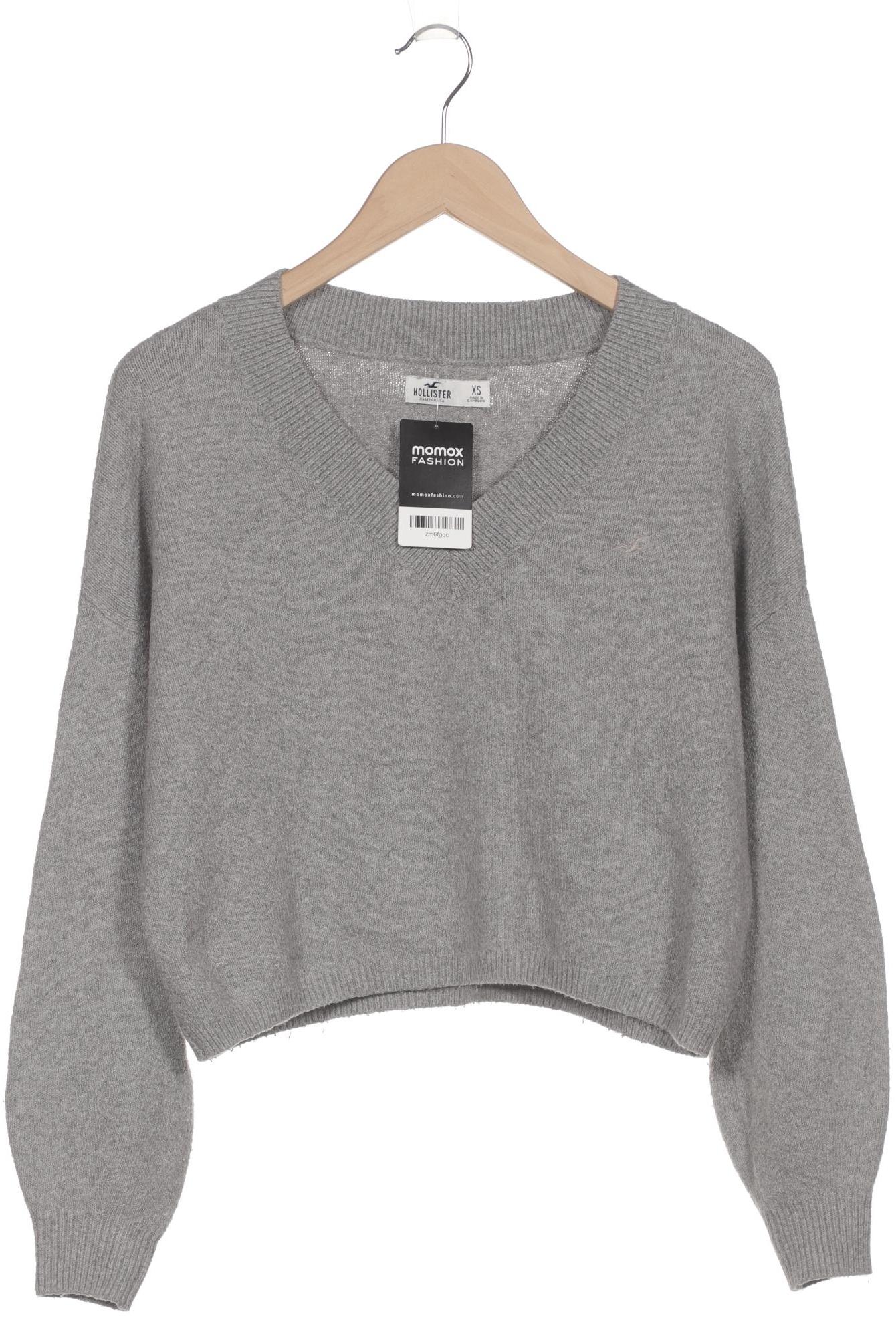 

Hollister Damen Pullover, grau, Gr. 34