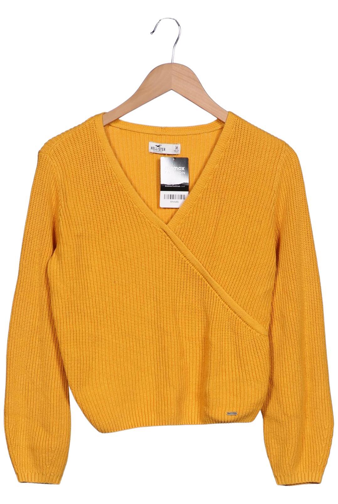 

Hollister Damen Pullover, gelb, Gr. 38