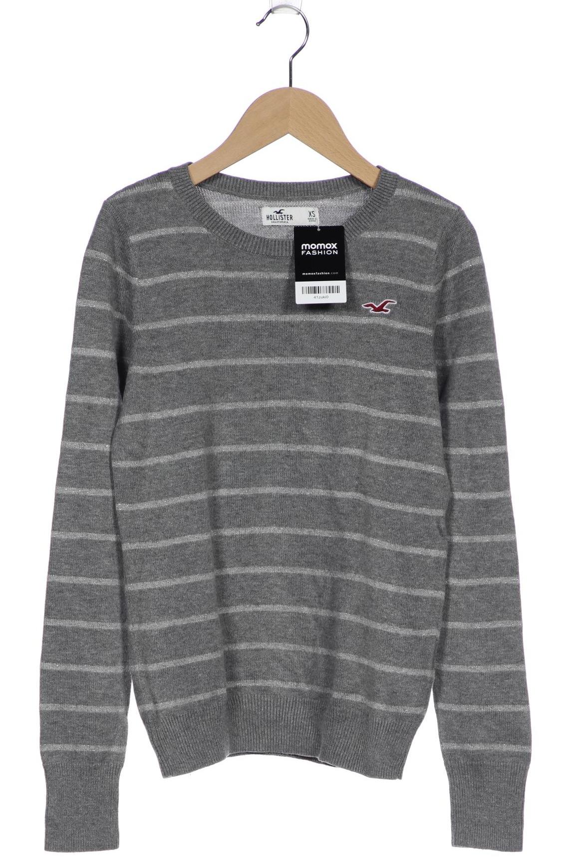 

Hollister Damen Pullover, grau