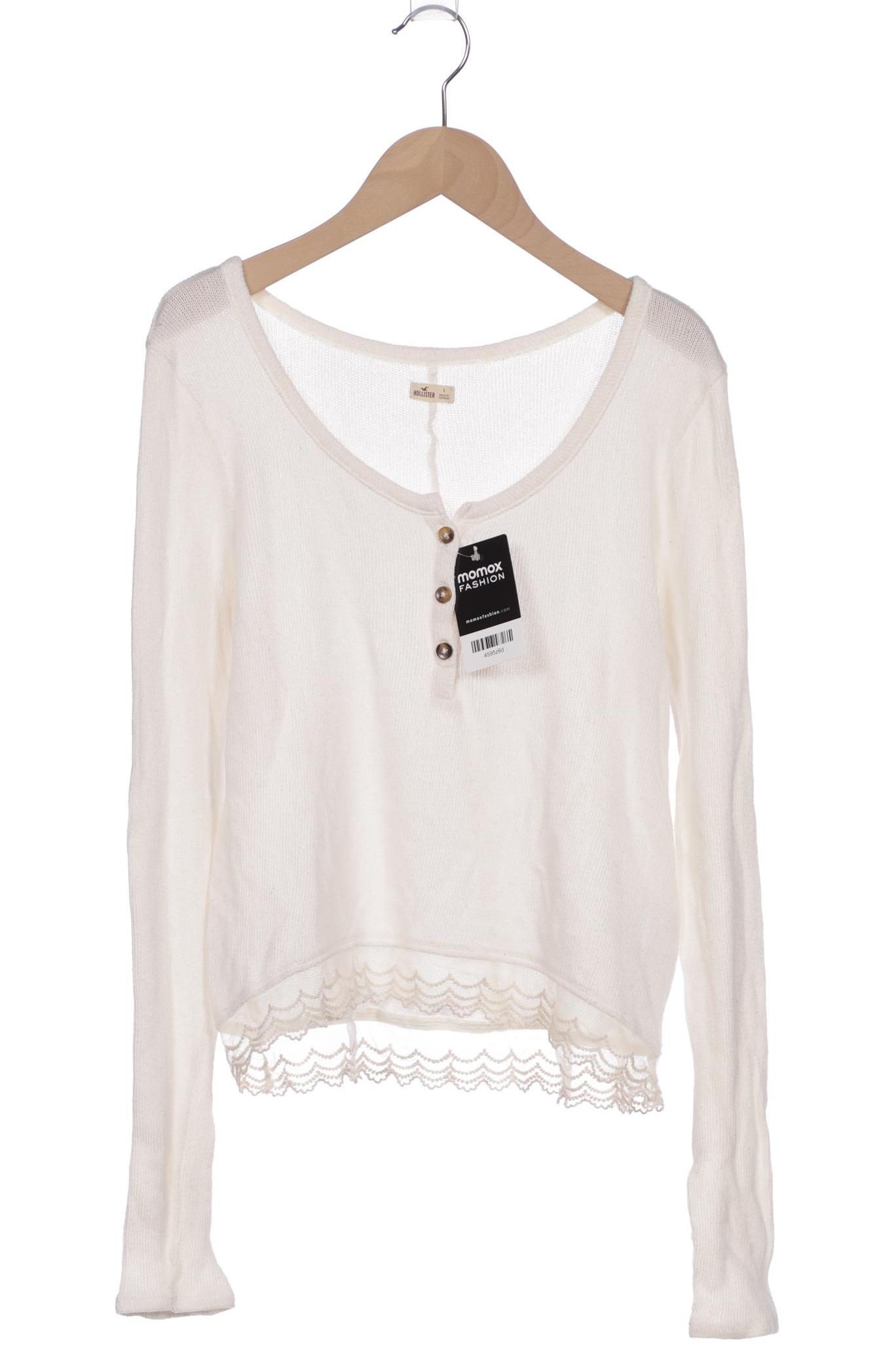 

Hollister Damen Pullover, cremeweiß, Gr. 36