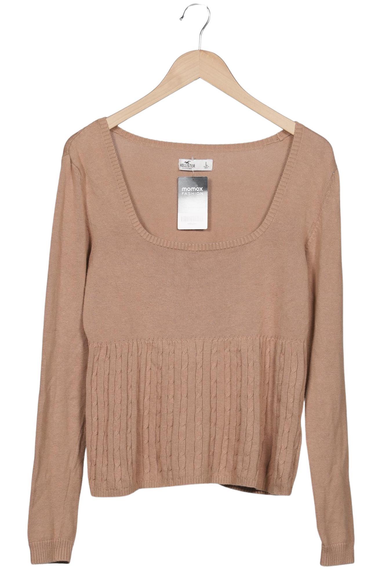 

Hollister Damen Pullover, beige, Gr. 42