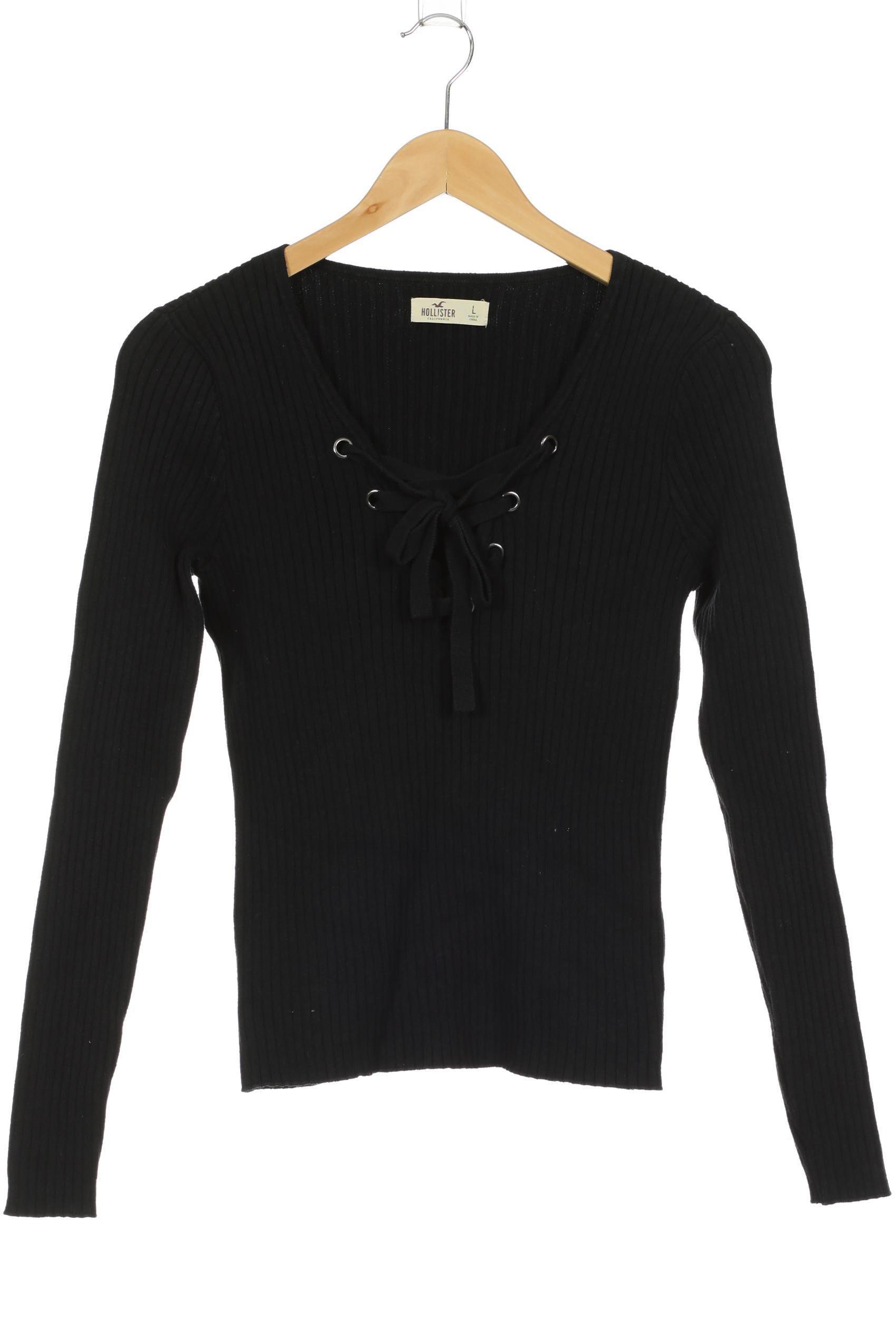 

Hollister Damen Pullover, schwarz, Gr.