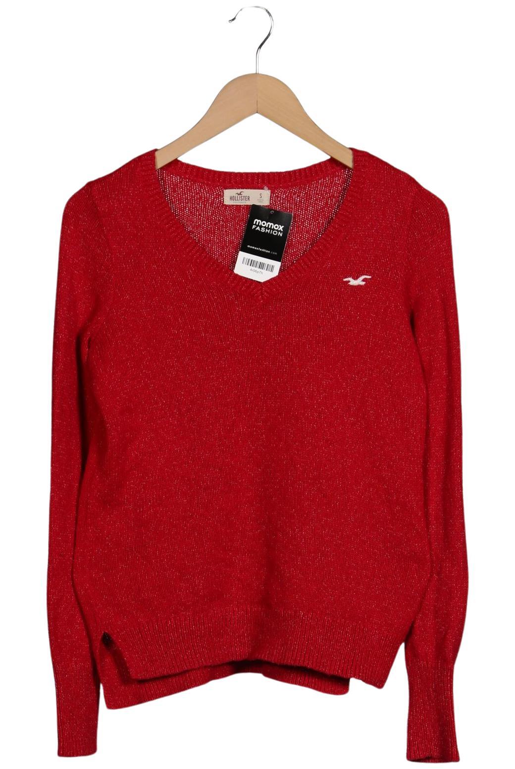 

Hollister Damen Pullover, rot, Gr. 36