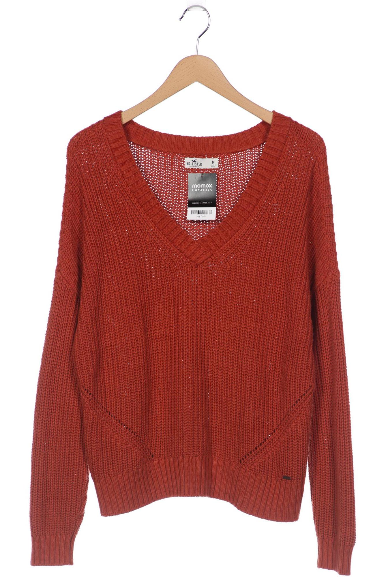 

Hollister Damen Pullover, orange, Gr. 38