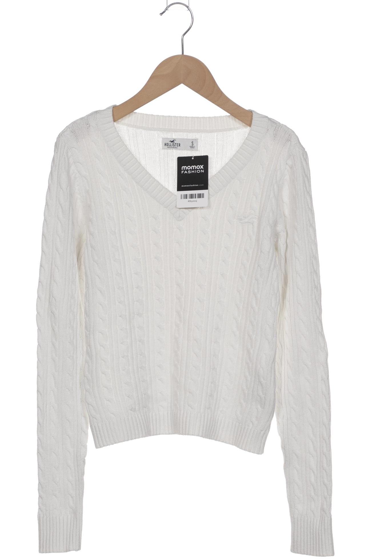 

Hollister Damen Pullover, weiß, Gr. 36